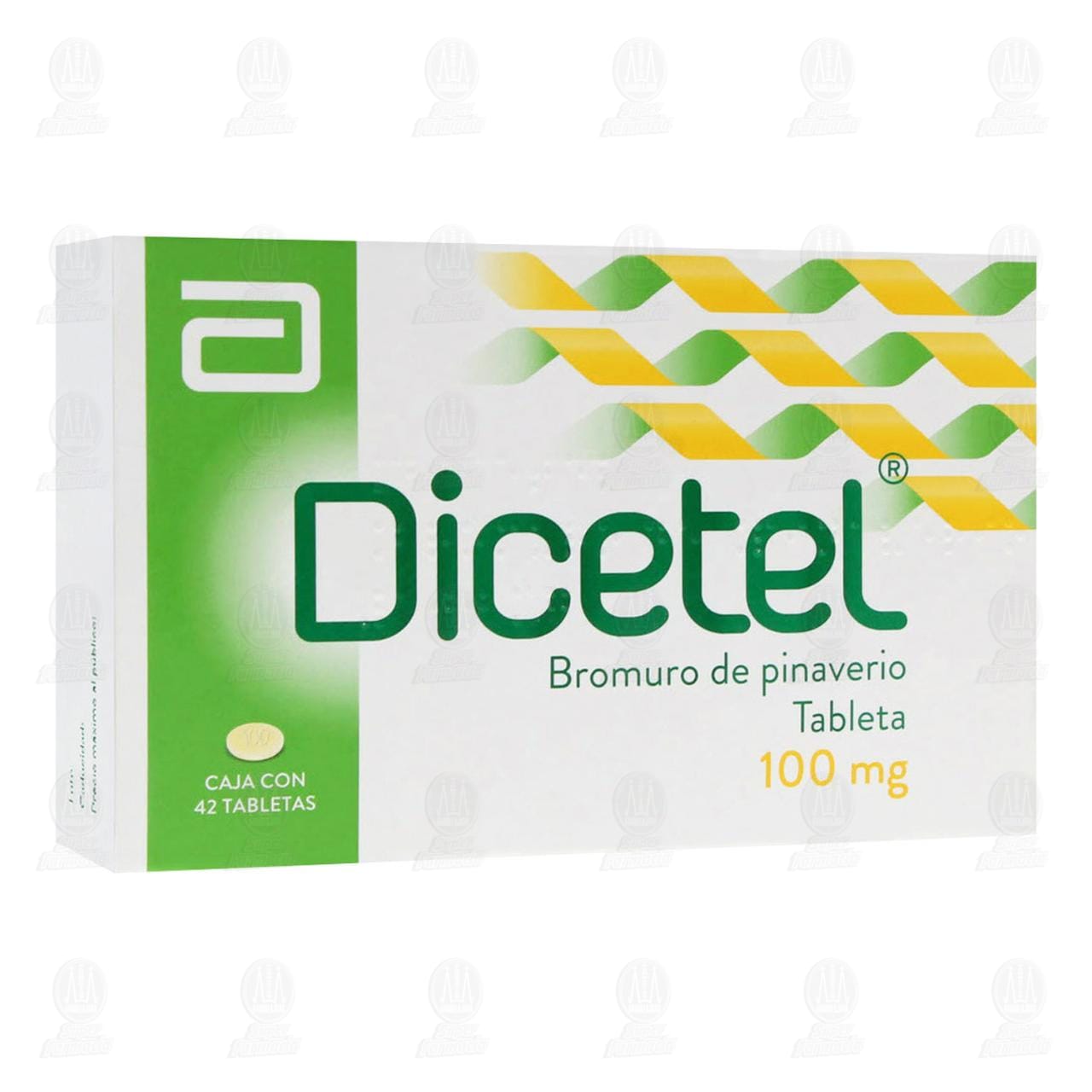 Dicetel 100 mg, 42 Tabletas. image number 0