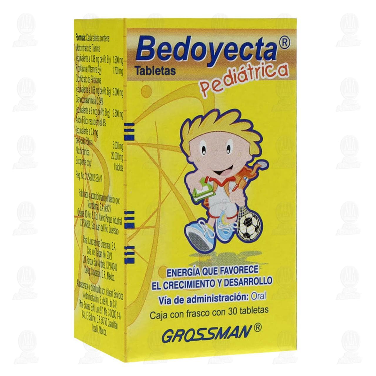 Bedoyecta Pediátrica, 30 Tabletas. image number 0