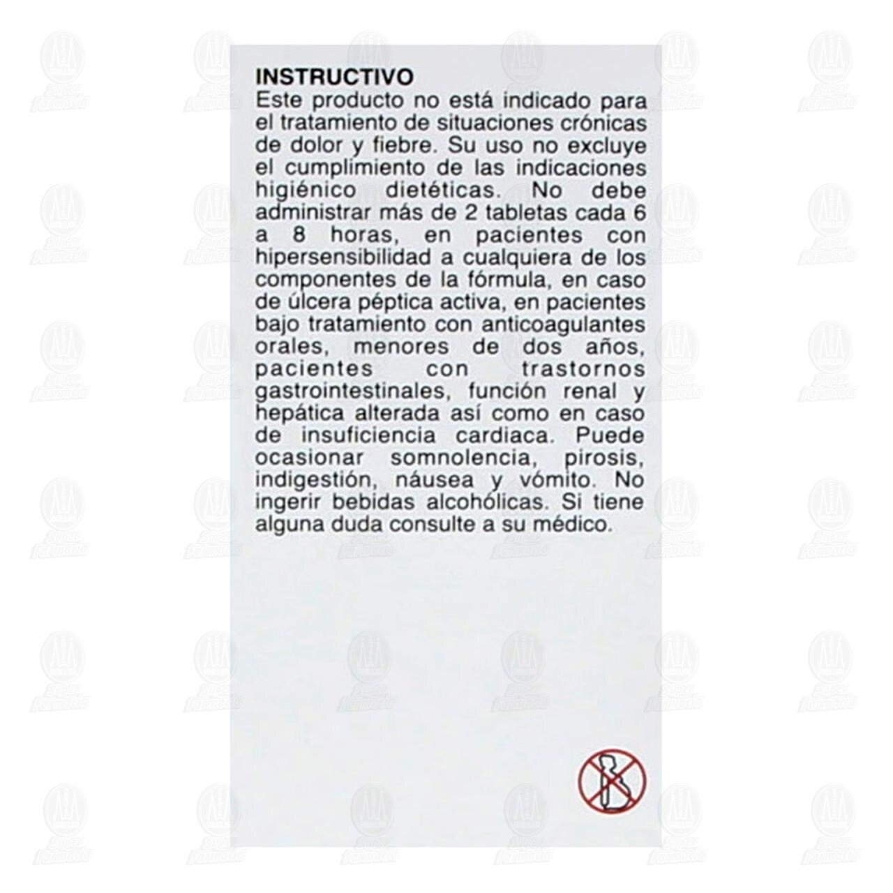 Naproxeno S&oacute;dico-Paracetamol 275mg/300mg, 15 Tabletas Pharmalife. image number 3