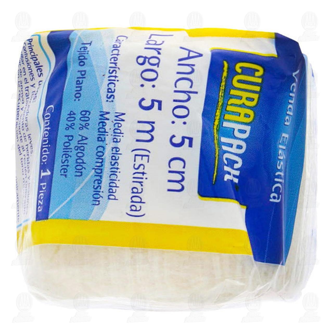 Venda Elástica Curapack 5cm x 5m, 1 pz. image number 1