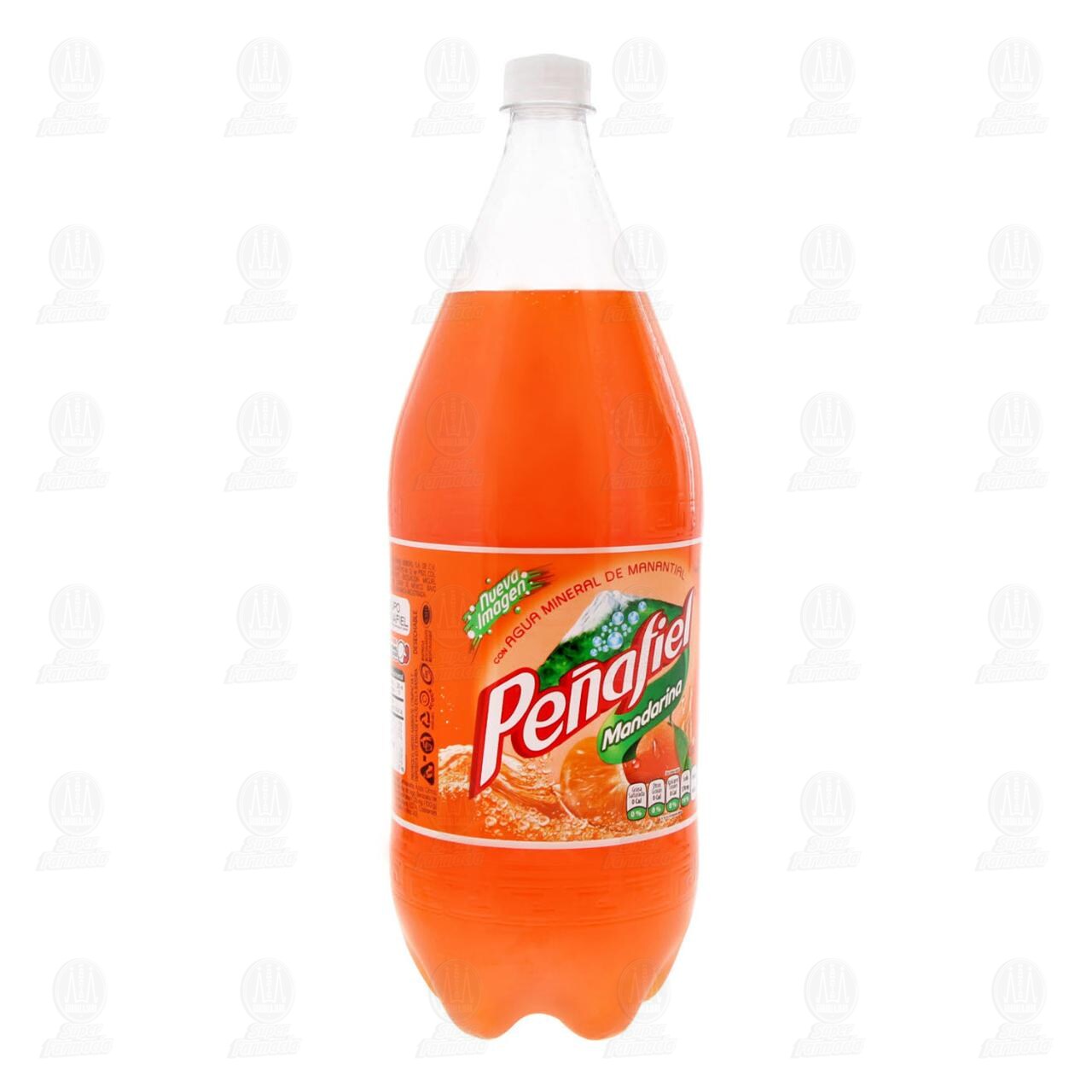 Agua Mineral Peñafiel Mandarina, 2 l. image number 0