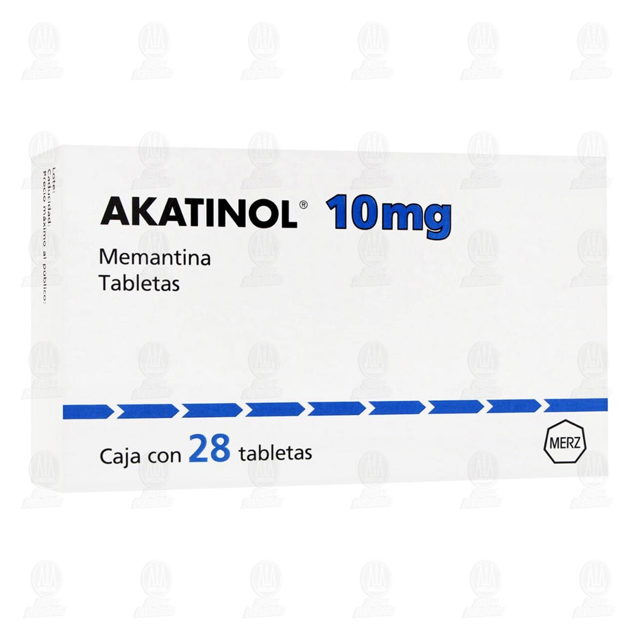 Akatinol 10 mg, 28 Tabletas.