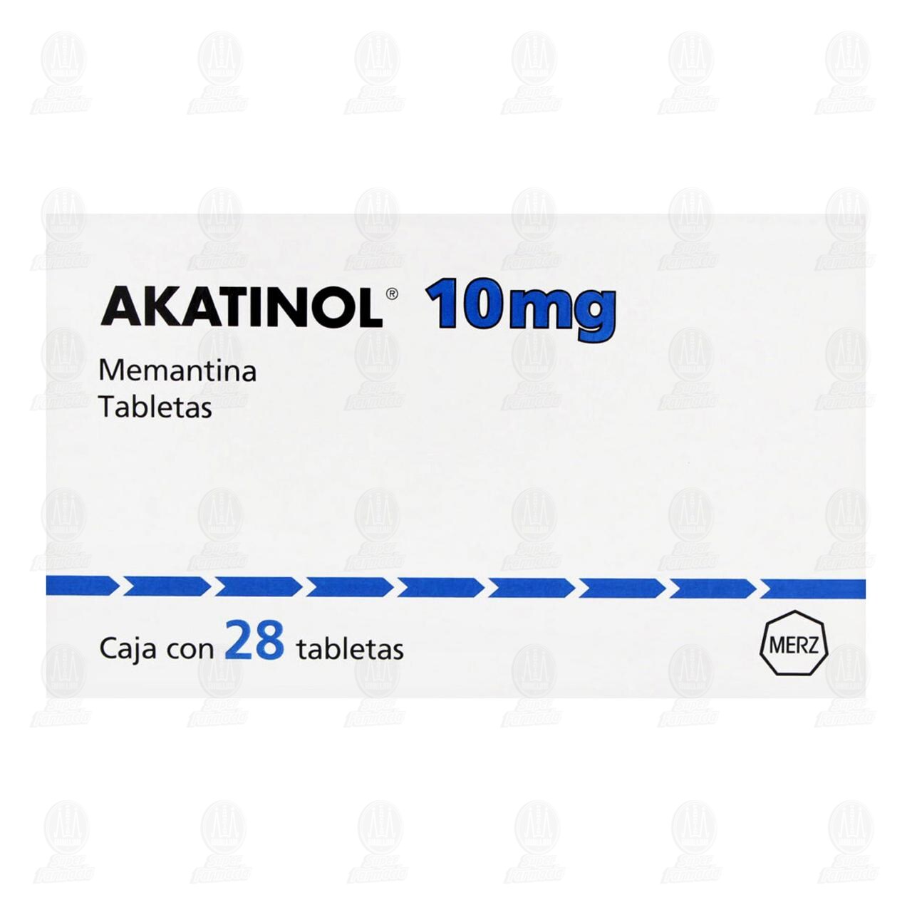Akatinol 10 mg, 28 Tabletas. image number 1