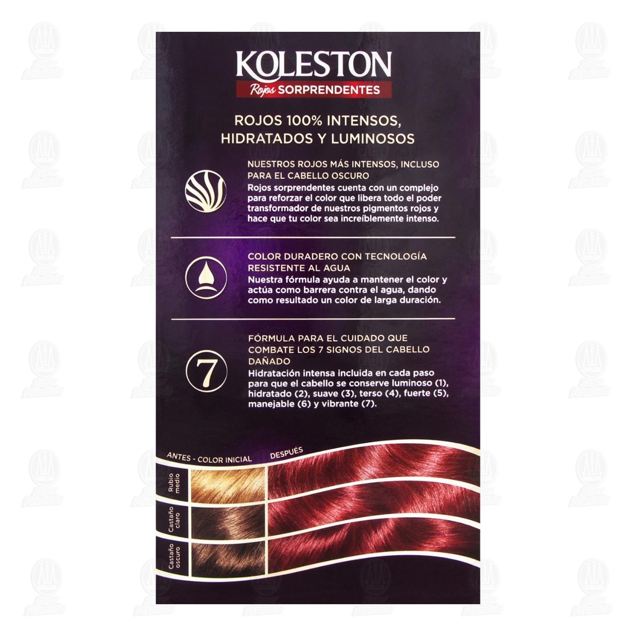 Tinte Koleston Rojos Sorprendentes Color Rojo Exótico (5546), 1 pz. image number 2