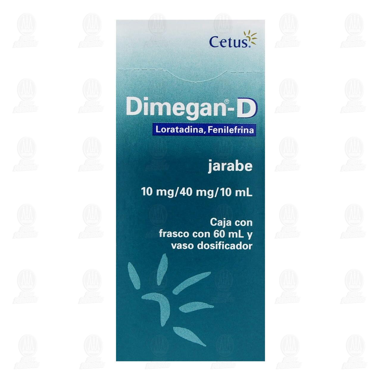 Dimegan D Jarabe 10mg/40mg/10ml, 60 ml. de DIMEGAN | Farmacias Guadalajara
