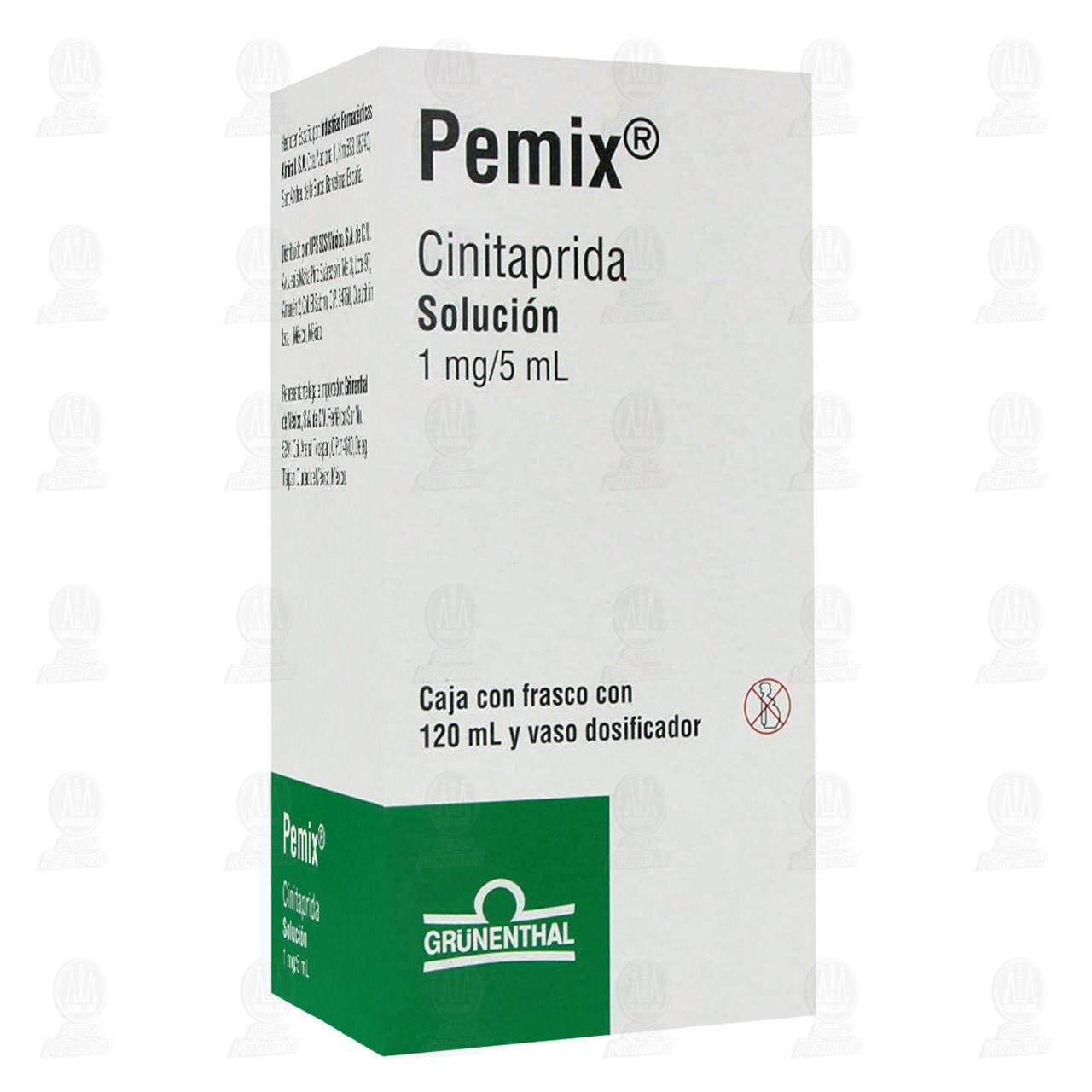 Pemix 1mg/5ml Soluci&oacute;n, 120 ml. image number 0