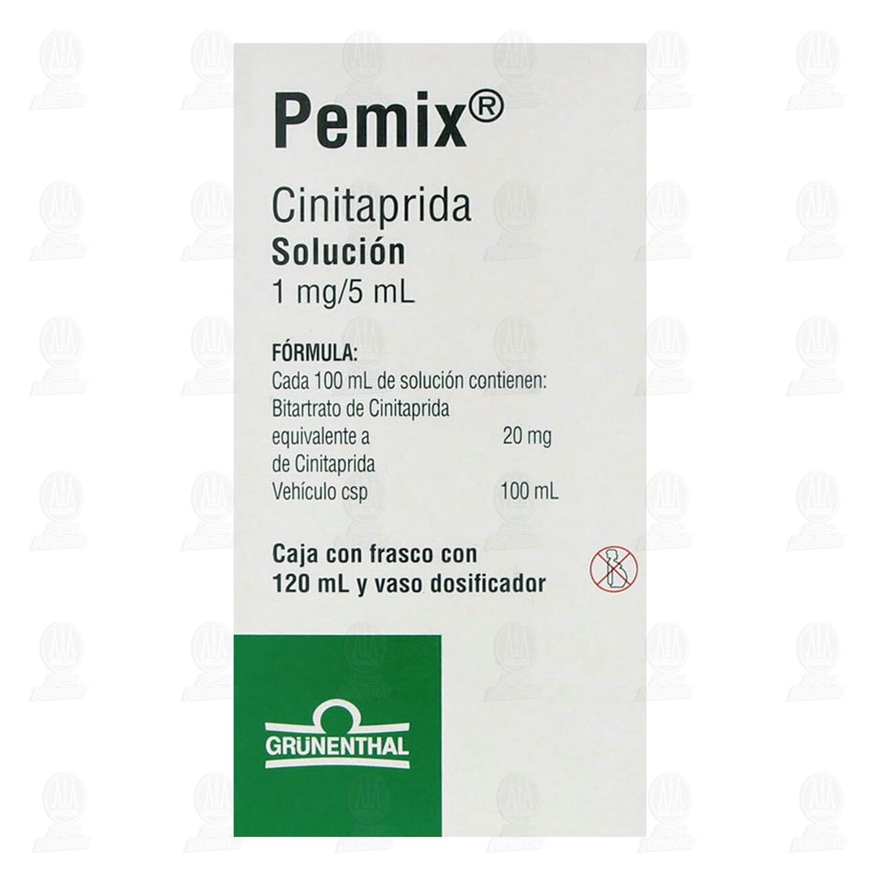 Pemix 1mg/5ml Soluci&oacute;n, 120 ml. image number 2