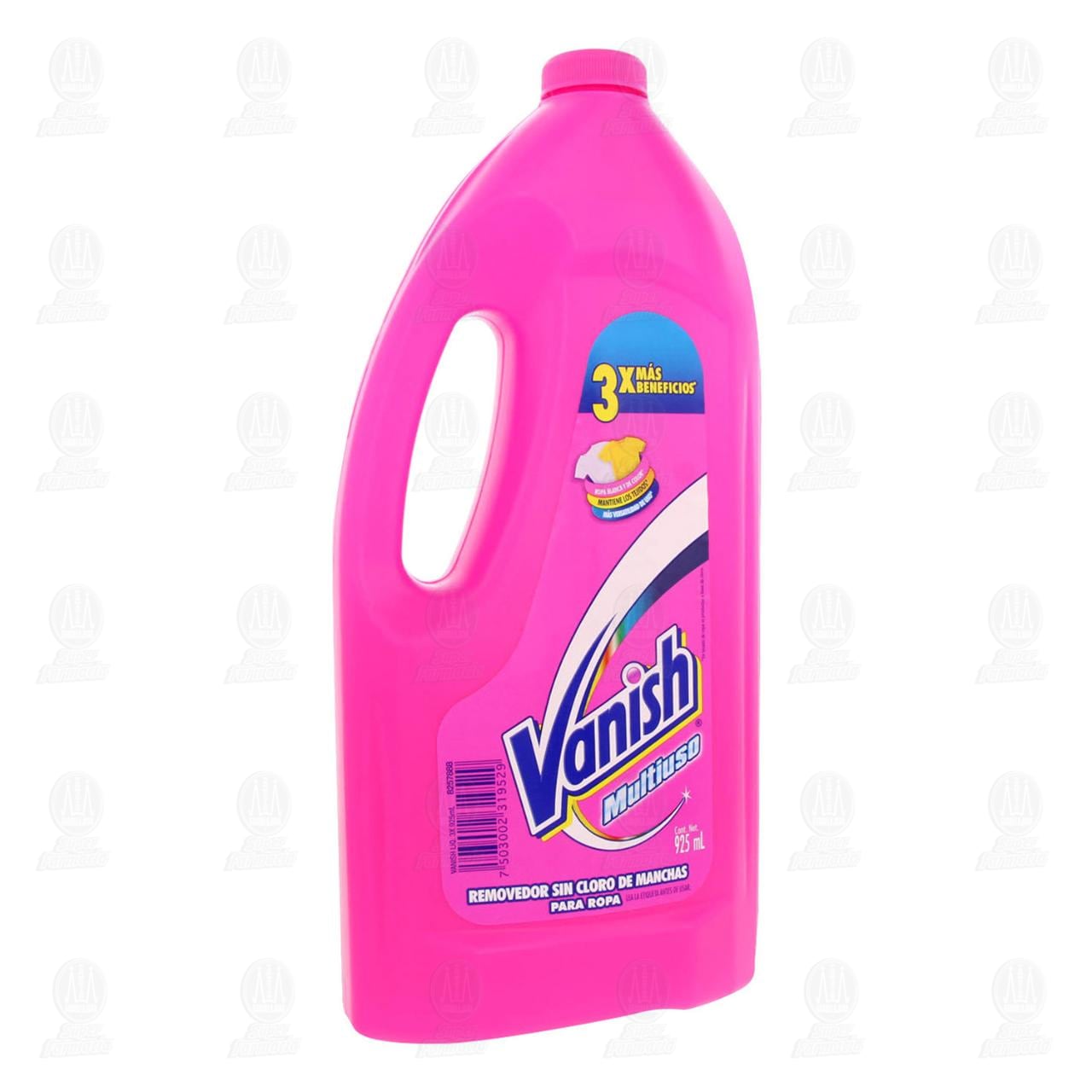 Removedor de Vanish Sin Cloro, 925 ml.