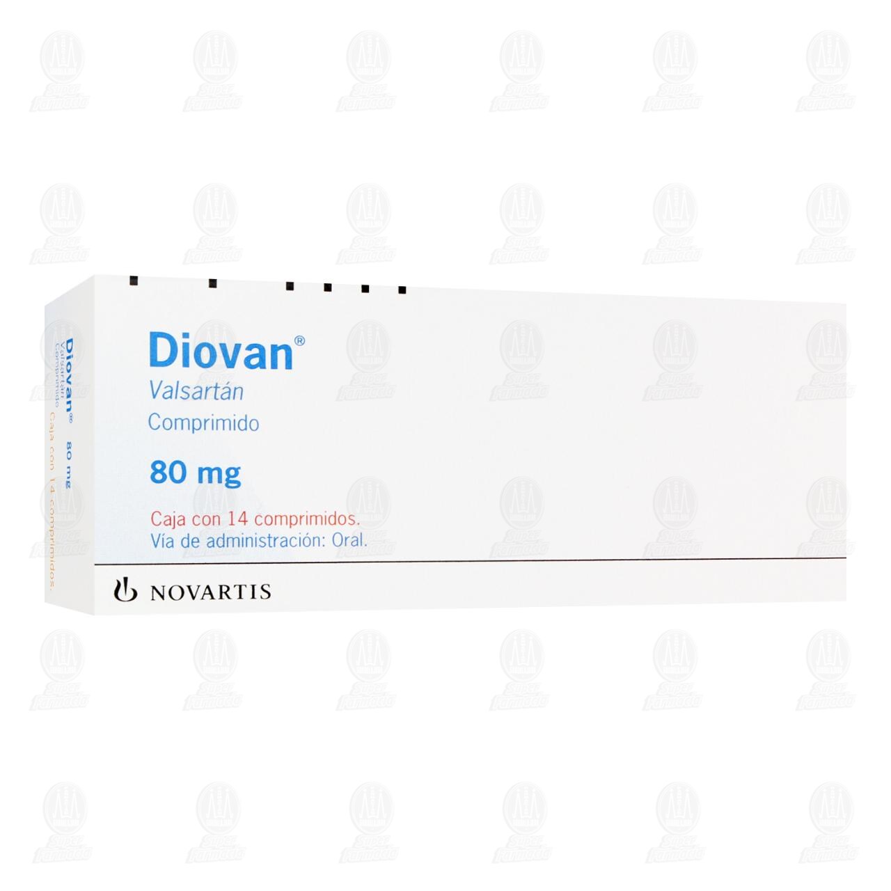 Diovan 80 mg, 14 Comprimidos. image number 0