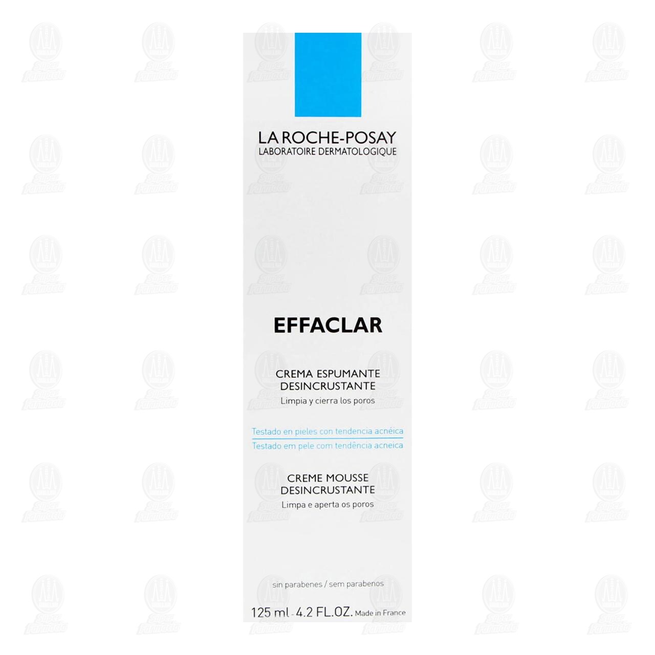 La Roche Posay Crema Limpiadora Espumosa Effaclar para Piel Grasa, 125 ml. image number 1