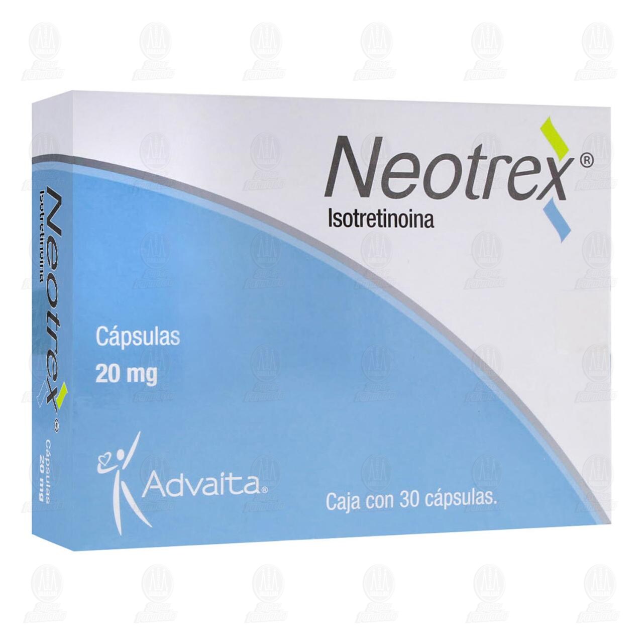 Neotrex 20 mg, 30 C&aacute;psulas. image number 0