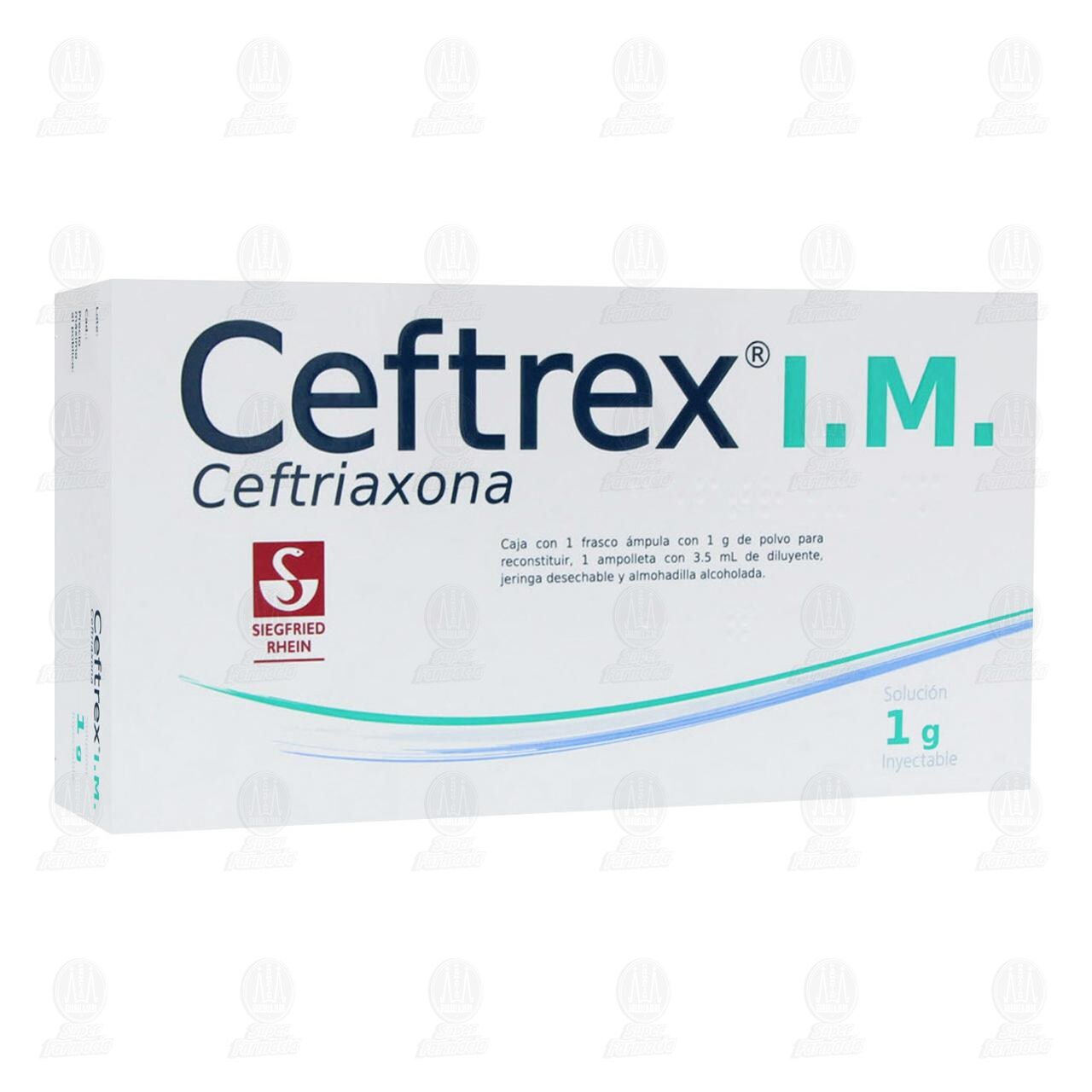 Ceftrex I.M Soluci&oacute;n Inyectable, 1 gr. image number 0
