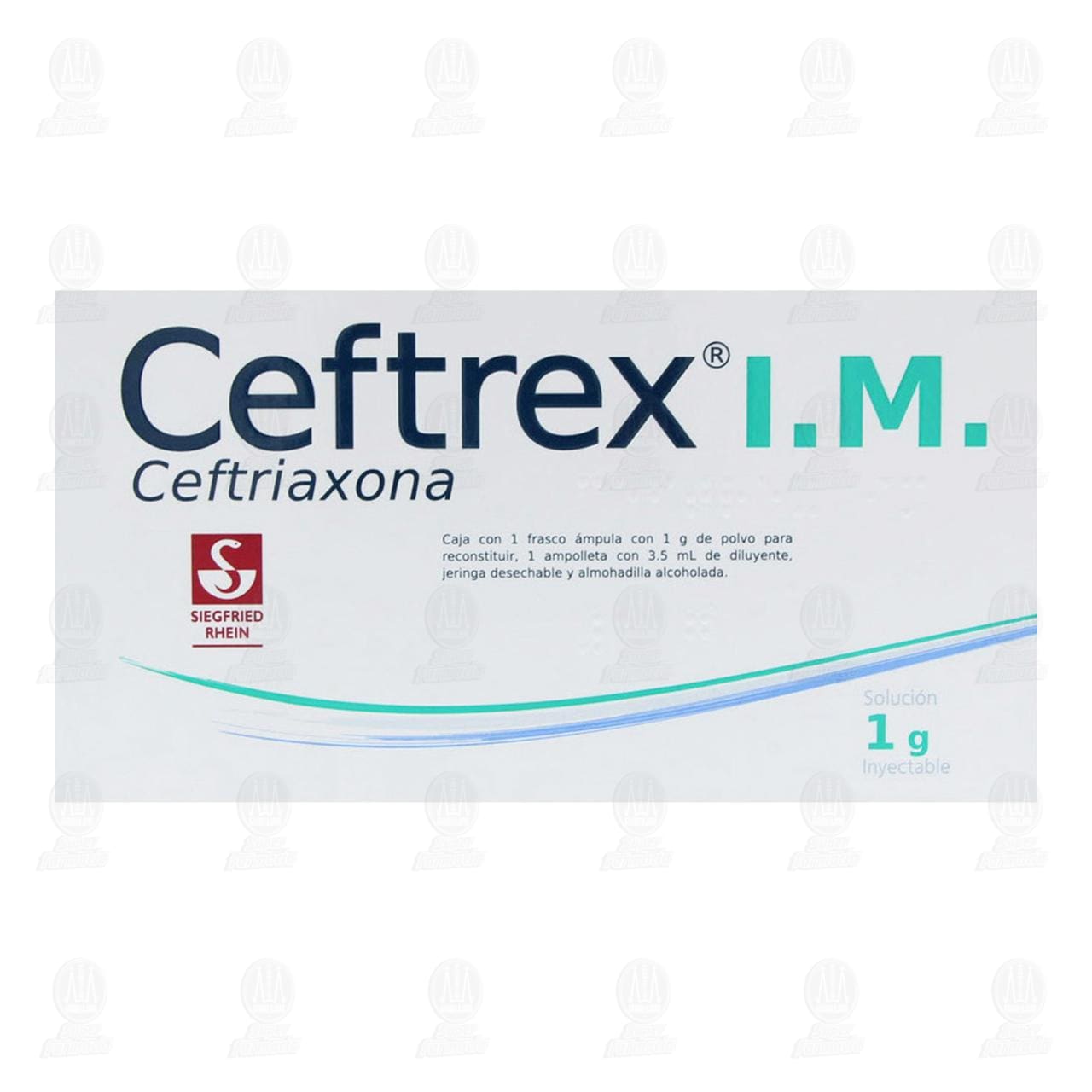 Ceftrex I.M Soluci&oacute;n Inyectable, 1 gr. image number 1