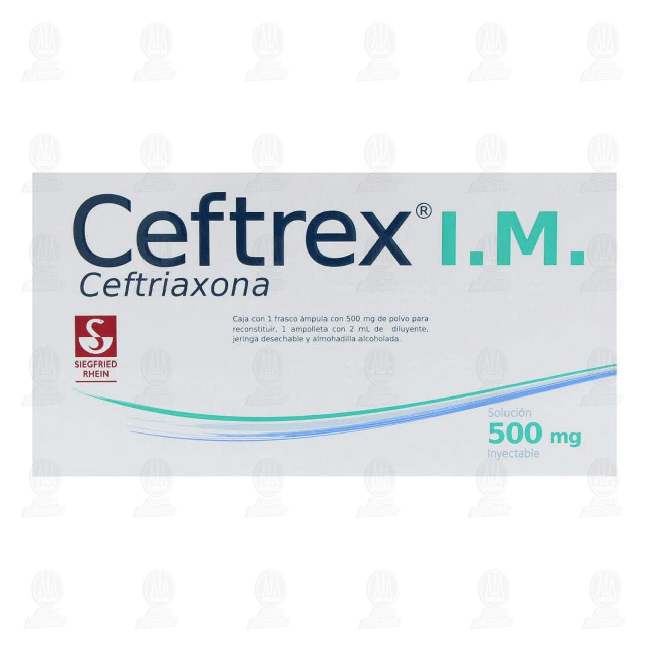 Ceftrex I.M. Soluci&oacute;n Inyectable, 500 mg. image number 1