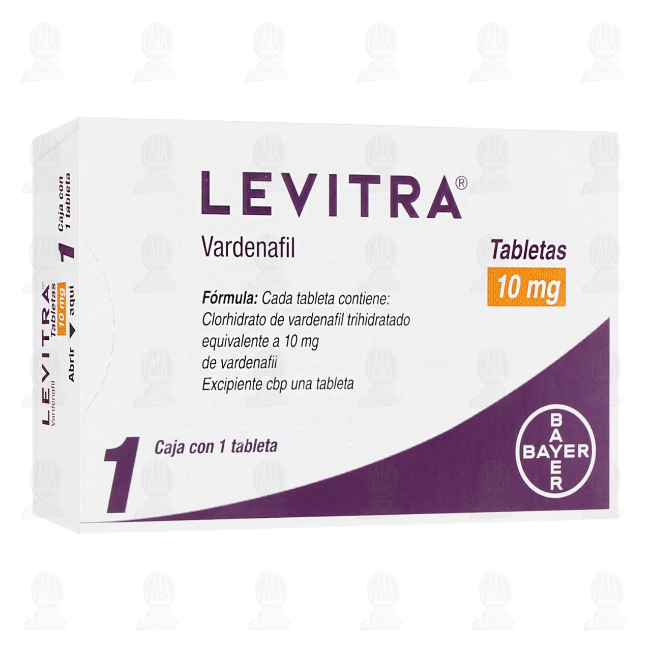 Levitra 10 mg, 1 Tableta.