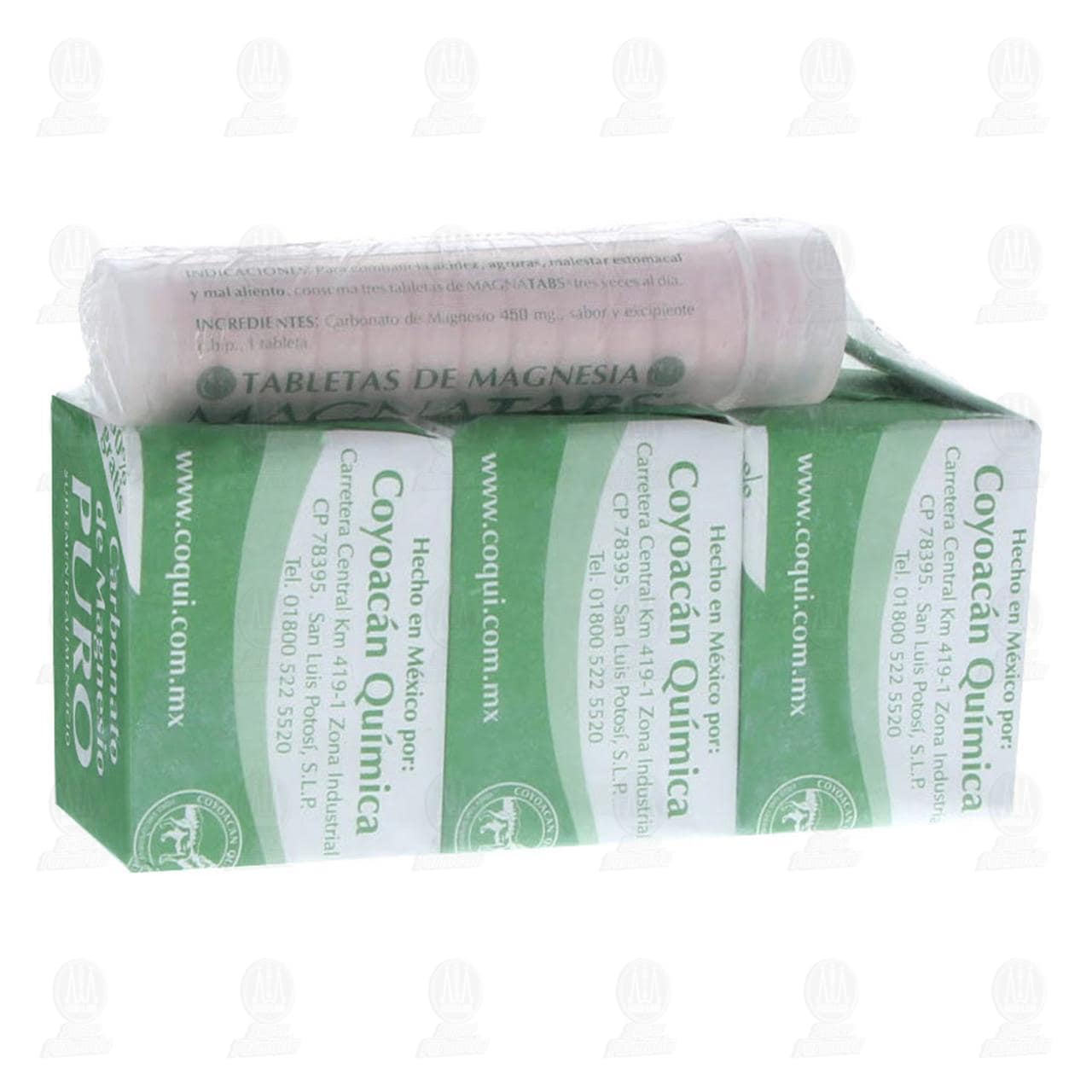 Magnesia Coyoacán 7 gr, 3 pzas.