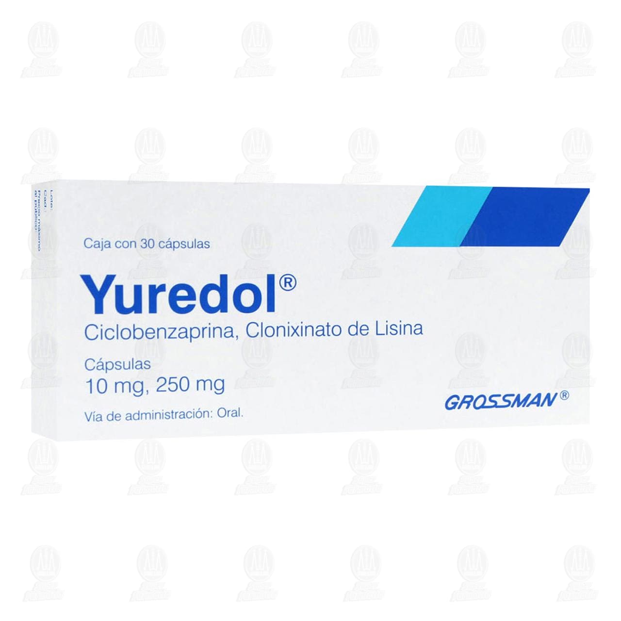 Yuredol 10mg/250mg, 30 C&aacute;psulas. image number 0