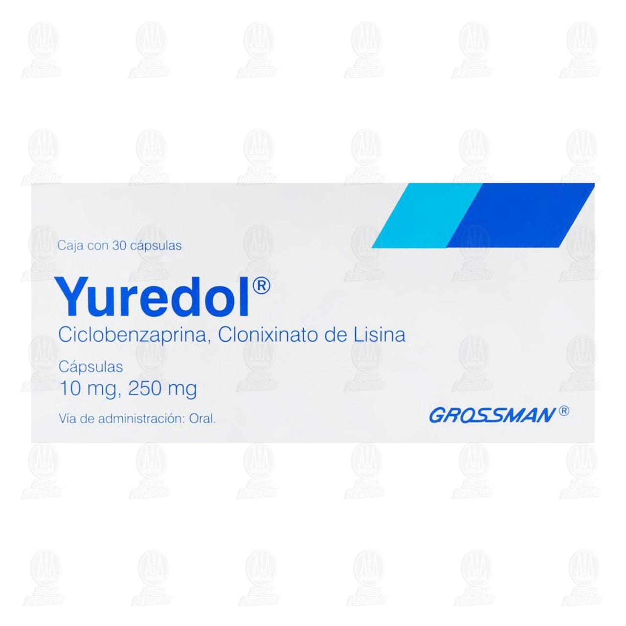 Yuredol 10mg/250mg, 30 C&aacute;psulas. image number 1