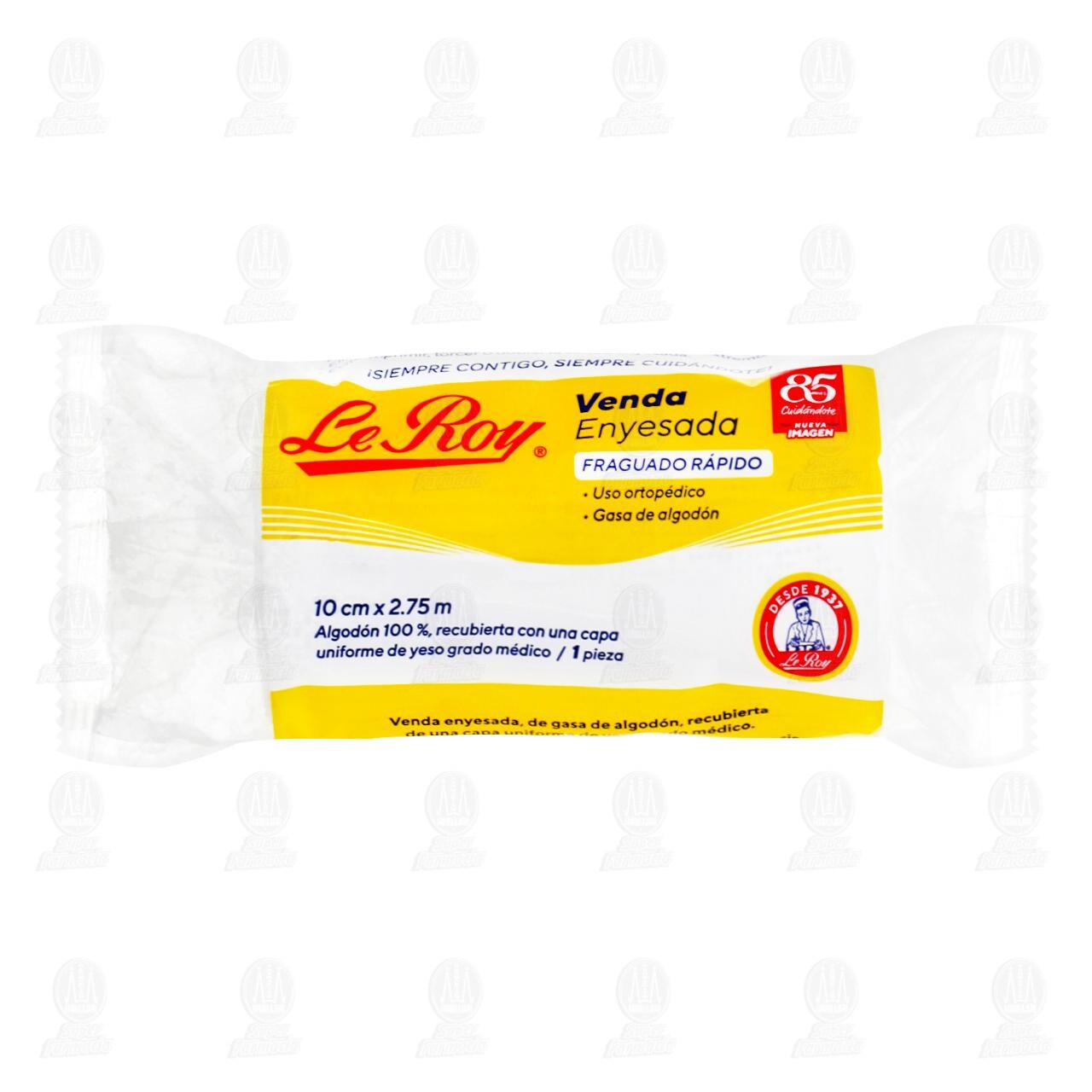 Venda Enyesada Le Roy 10cm x 2.75m, 1 pz.