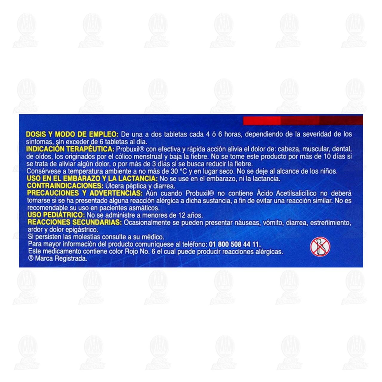 Ibuprofeno 200 mg, 12 Tabletas Pharmalife. image number 2