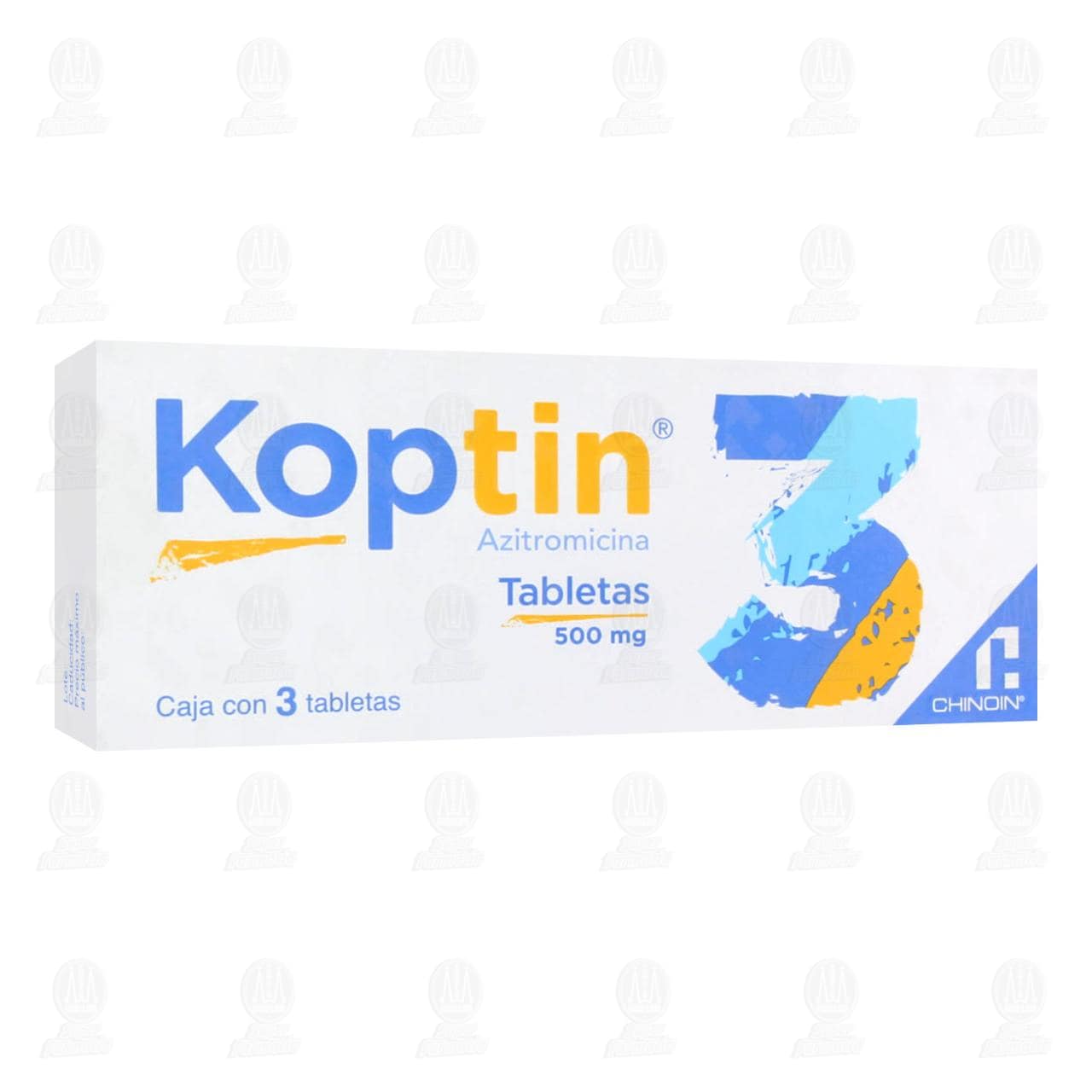 Koptin 500 mg, 3 Tabletas. image number 0