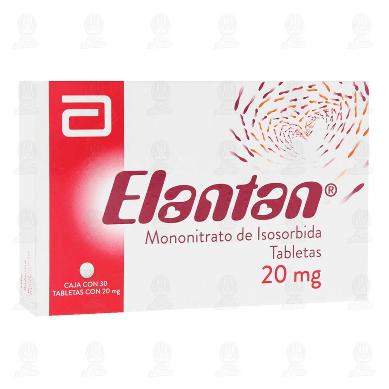 Elantan 20 mg, 30 Tabletas. image number 0