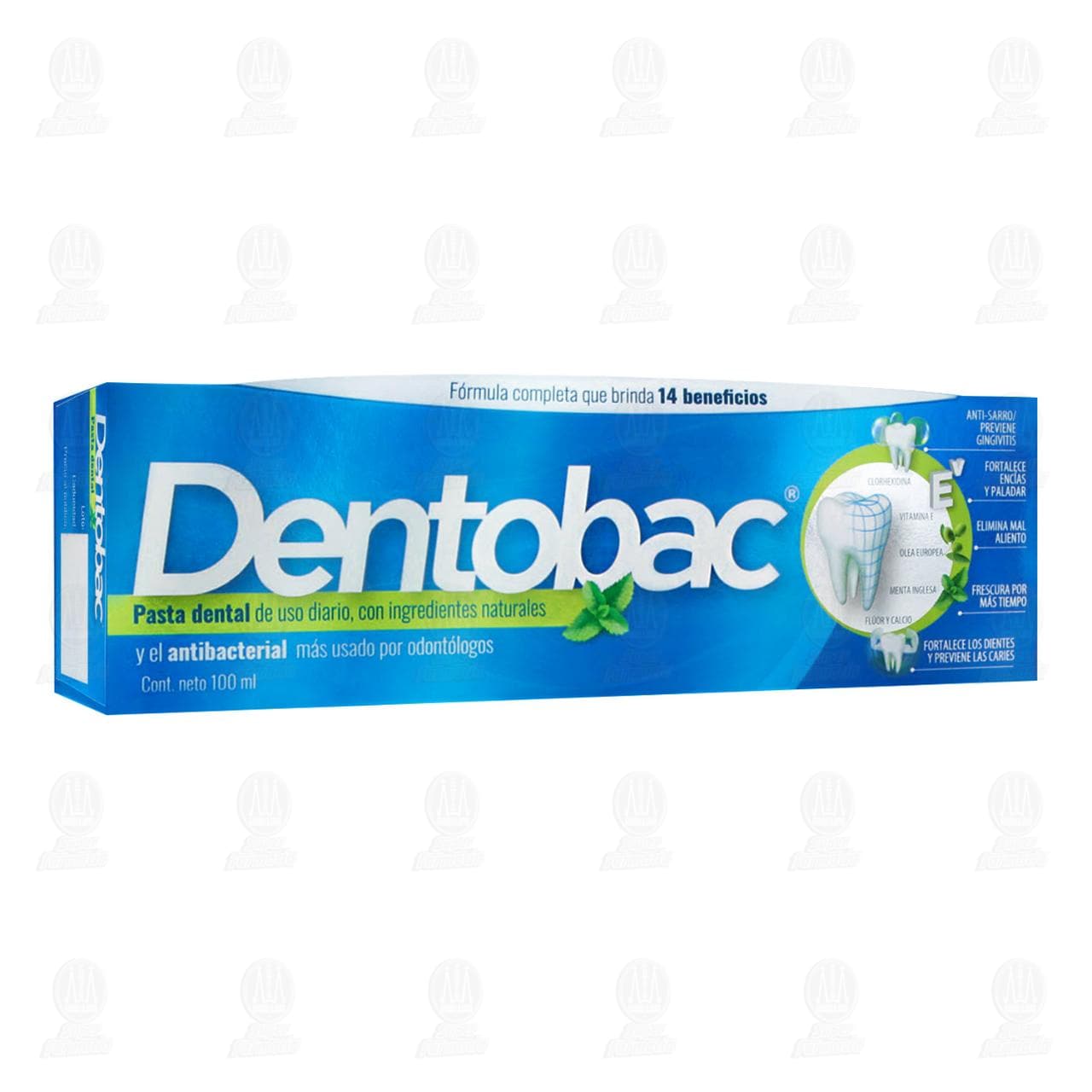 Dentobac Crema 100ml Sabor Menta image number 0