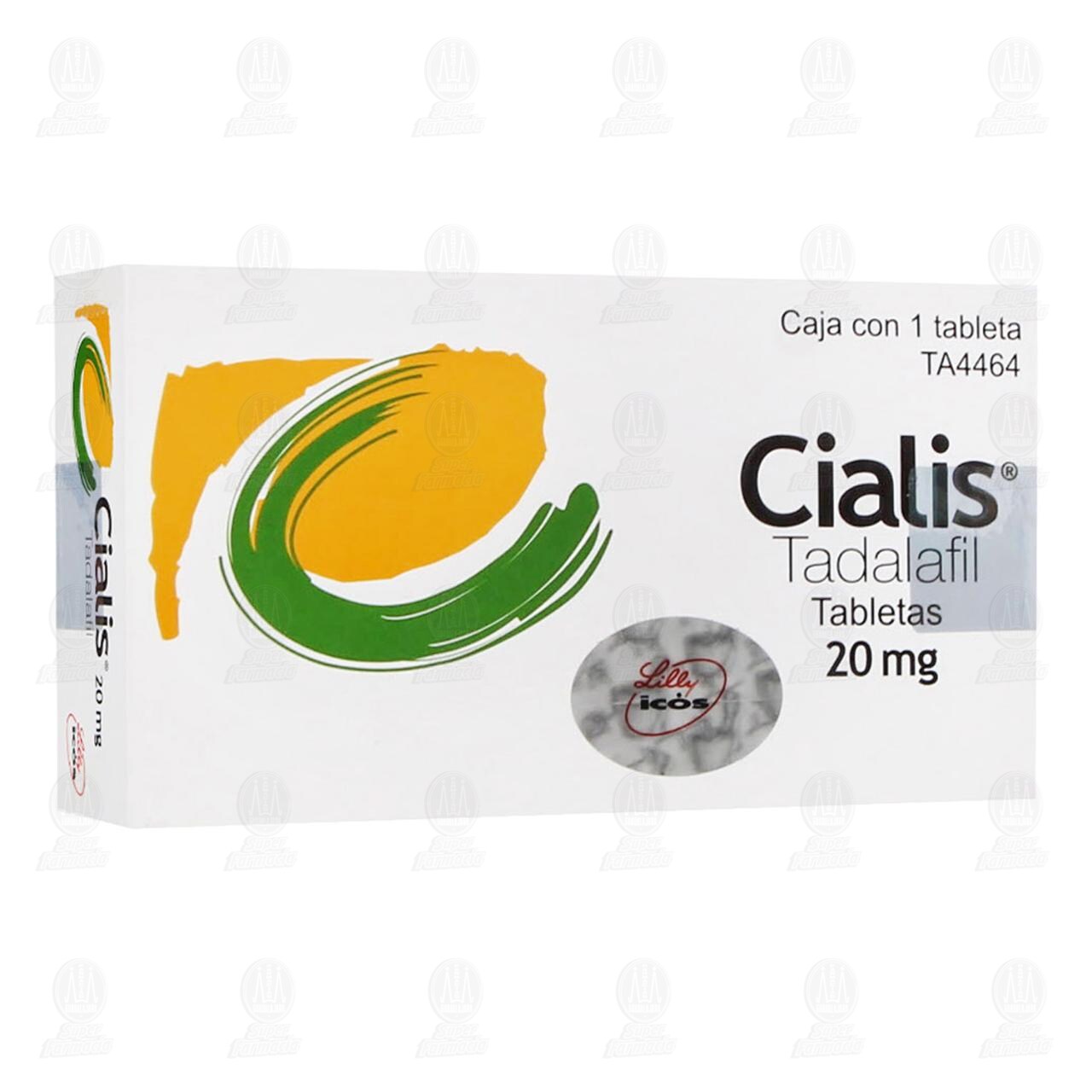Cialis 20 mg, 1 Tableta.