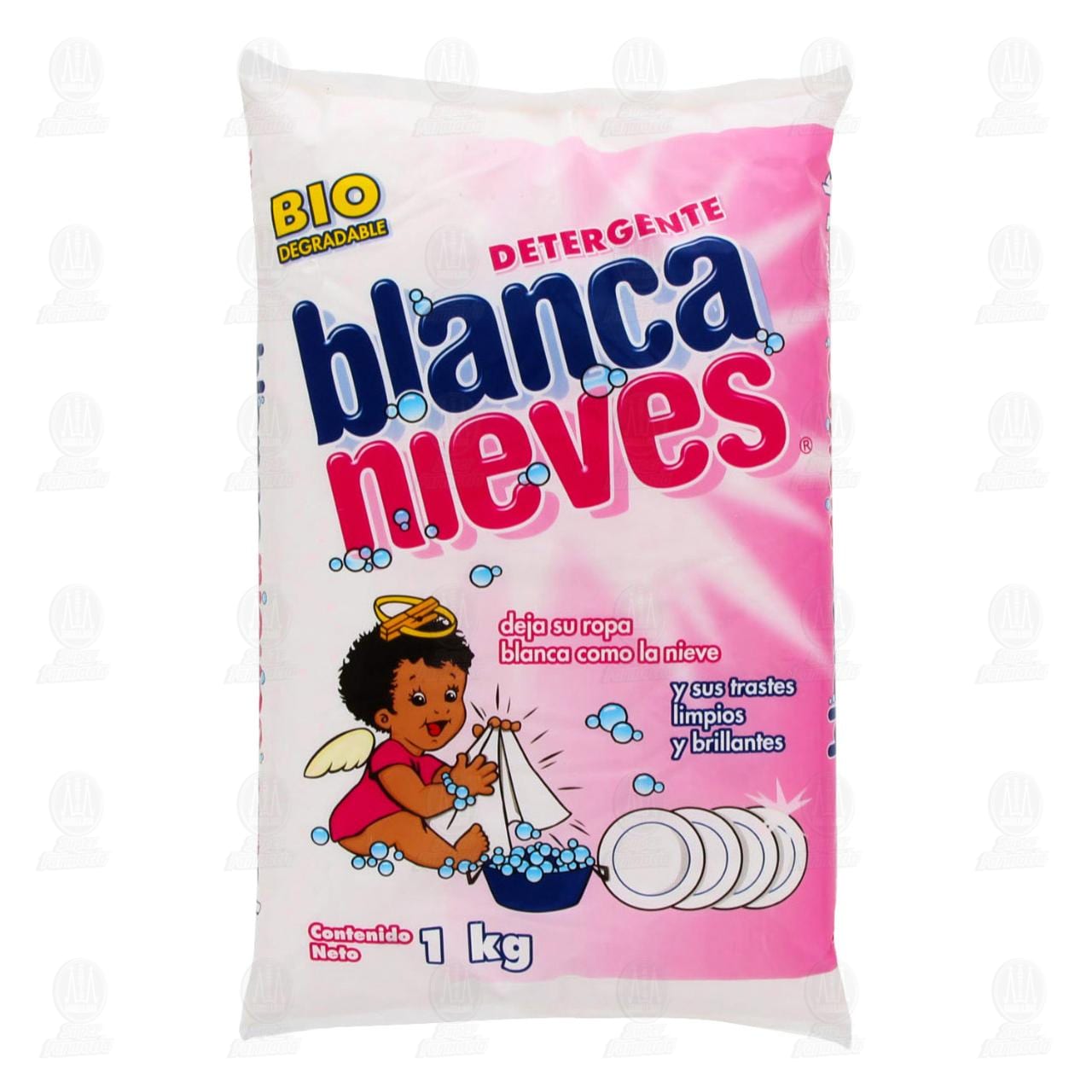 Detergente en Polvo Nieves y 1 kg.