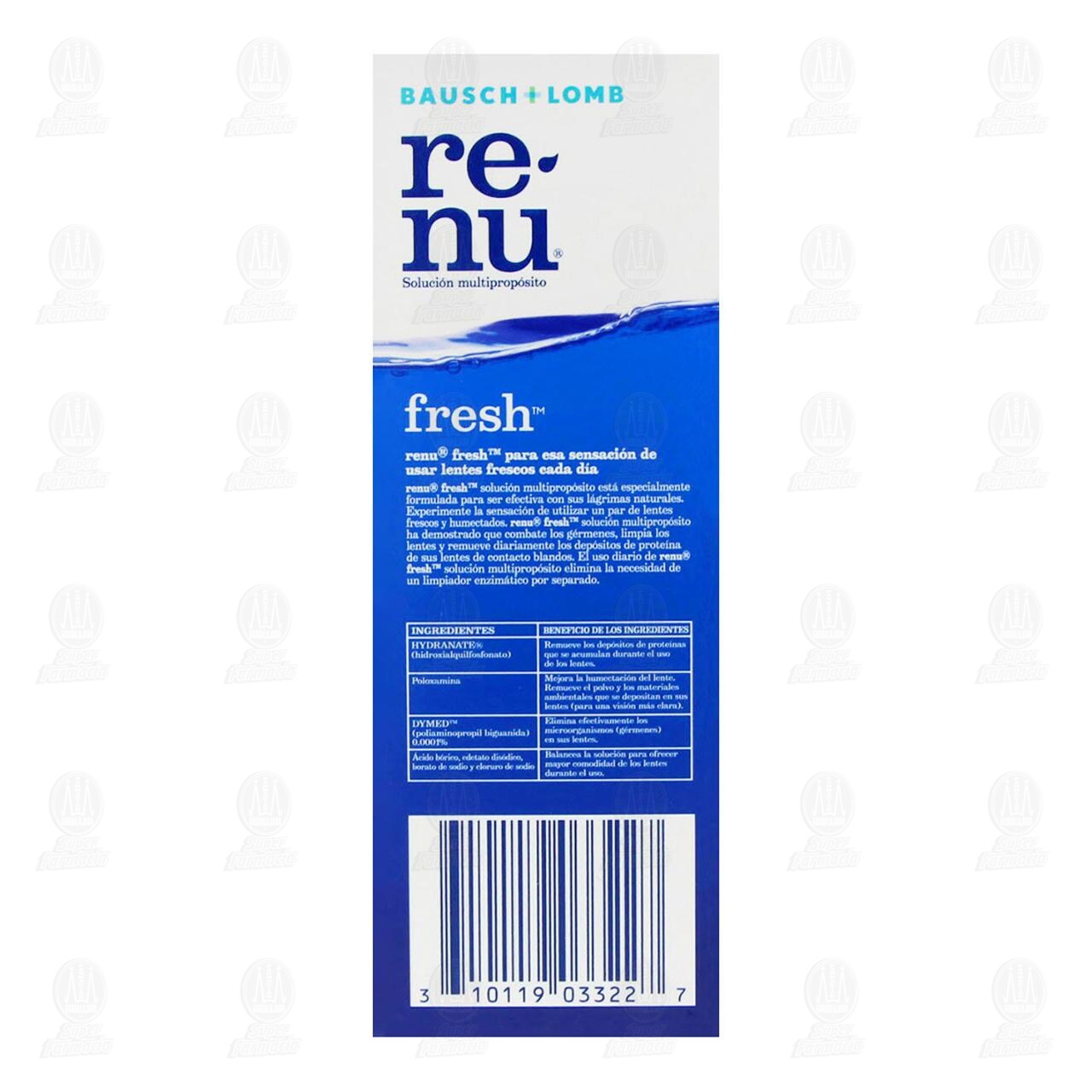 Renu Fresh Solución, 120 ml. image number 2