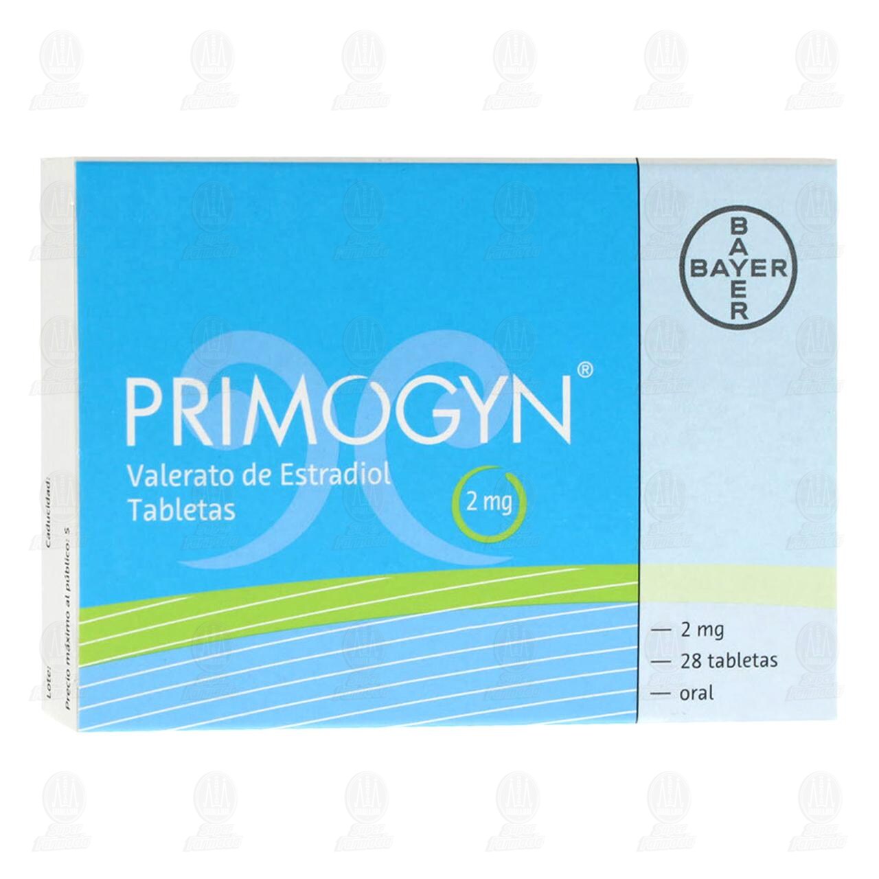Primogyn 2 mg, 28 Tabletas. image number 0