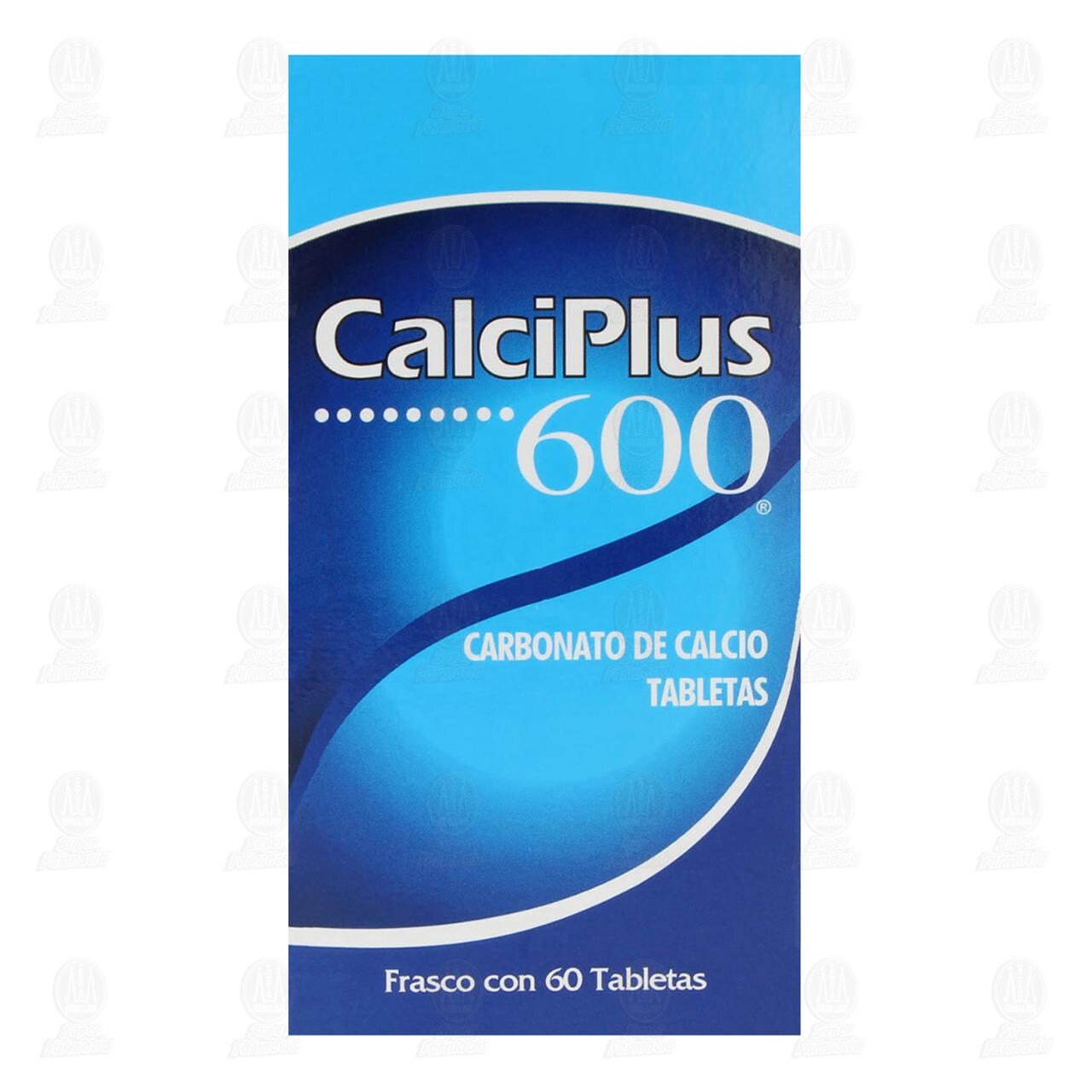 Calciplus 600, 60 Tabletas. image number 1