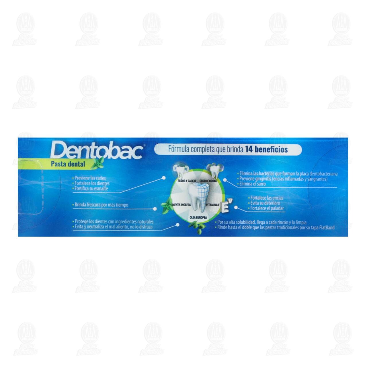 Pasta Dental Dentobac, 24 ml. de DENTOBAC | Farmacias Guadalajara