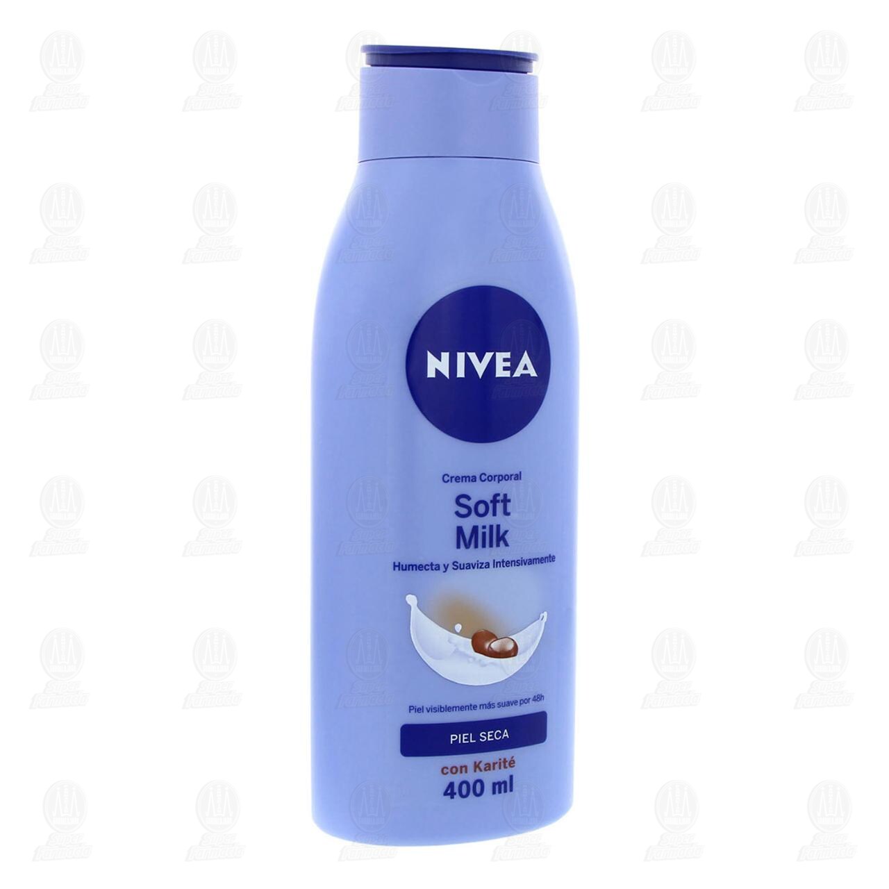 Nivea Soft Milk Crema Corporal Humectante con Karit&eacute; para Piel Seca, 400ml.