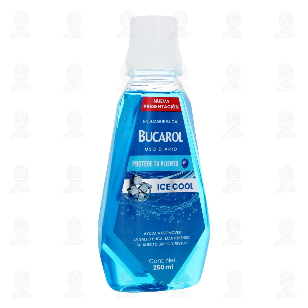Enjuague Bucal Bucarol Ice Cool, 250 ml. image number 0