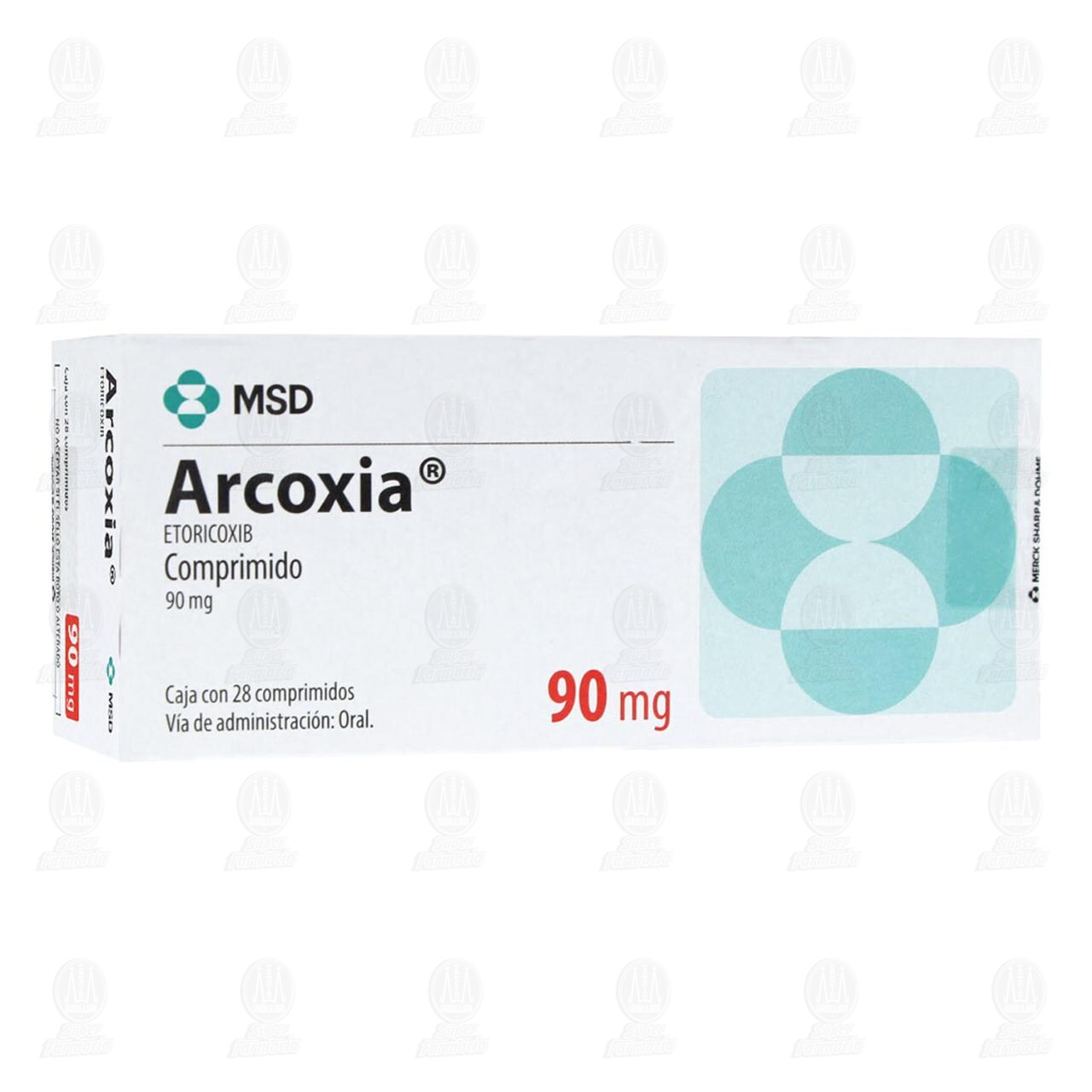 Arcoxia 90 mg, 28 Comprimidos.