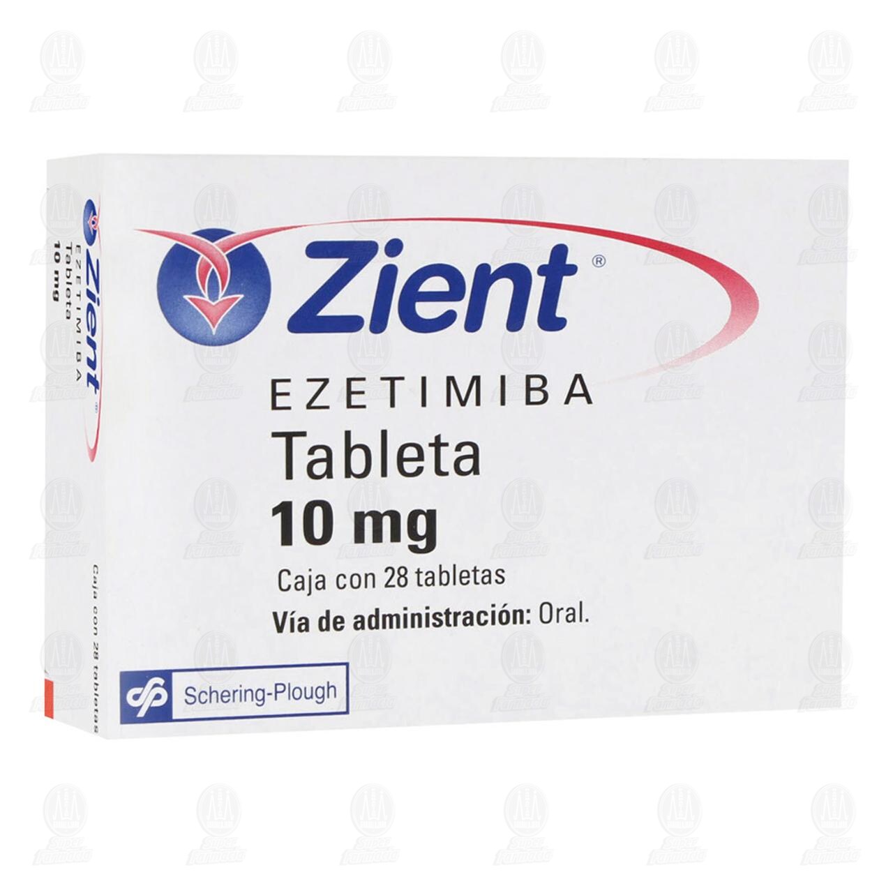 Zient 10 mg, 28 Tabletas. image number 0
