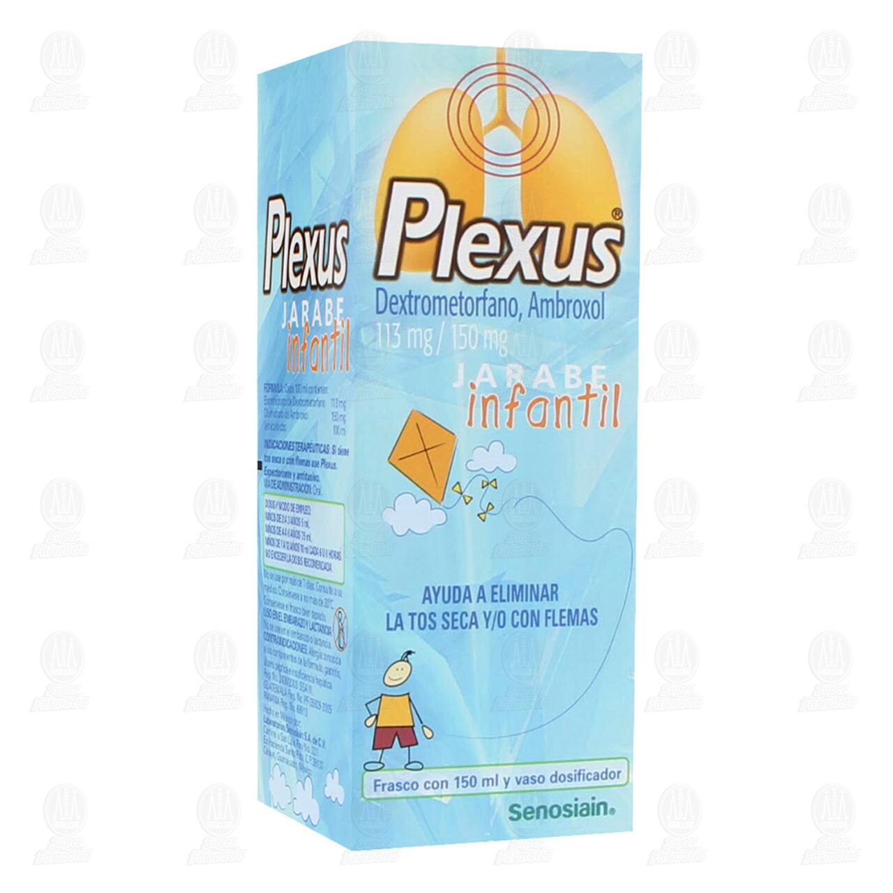 Plexus Jarabe Infantil, 150 ml. image number 0