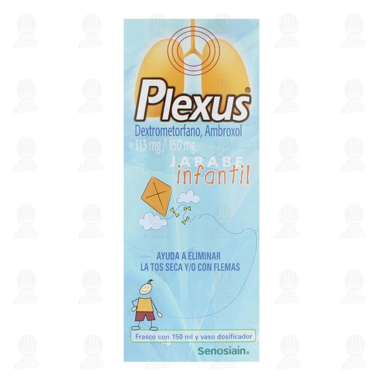 Plexus Jarabe Infantil, 150 ml. image number 1