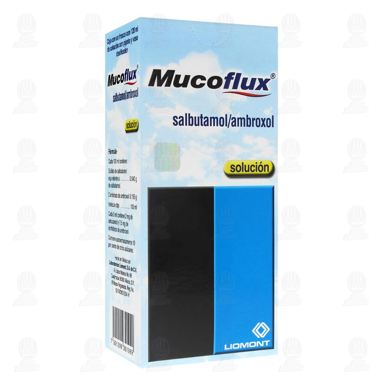 Mucoflux Soluci&oacute;n, 120 ml. image number 0