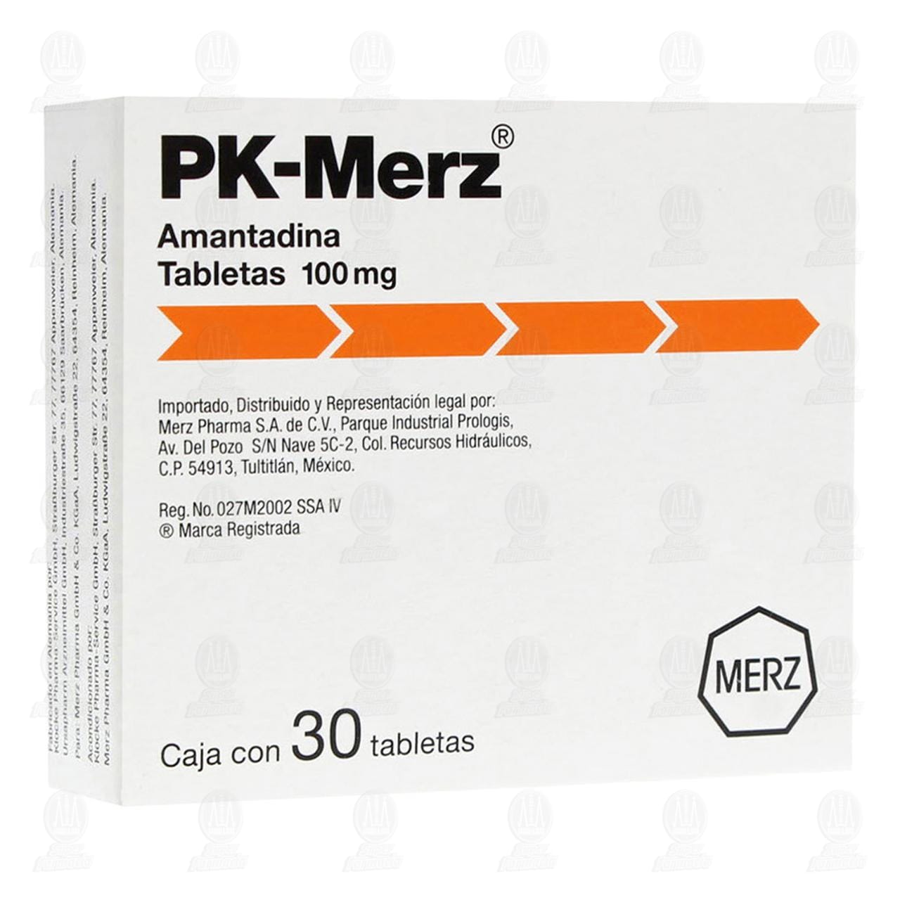 Pk-Merz 100 mg, 30 Tabletas. image number 0