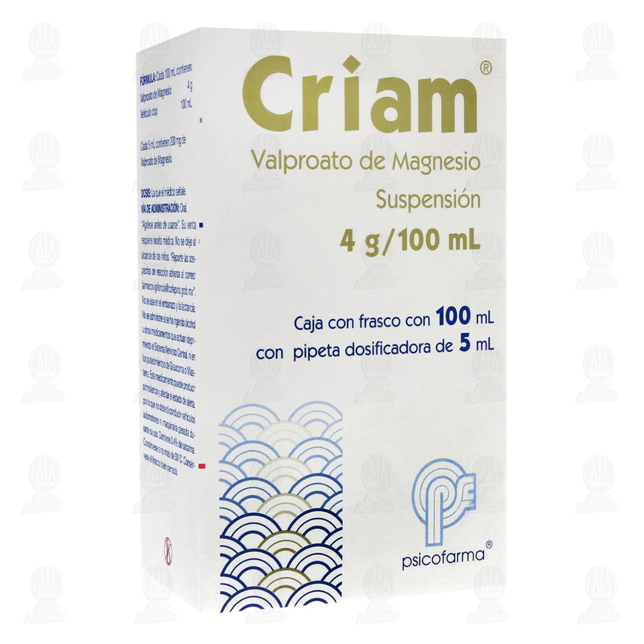 Criam 4gr/100ml Suspensión con Pipeta 5ml