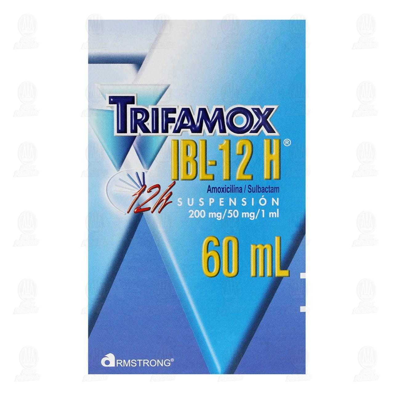 Trifamox IBL-12 H 200mg/50mg/1ml, Suspensi&oacute;n 60 ml. image number 1
