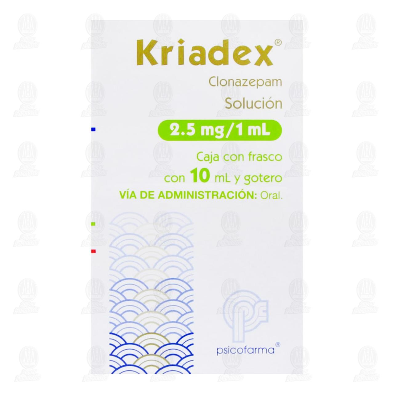 Kriadex 2.5mg/1ml Soluci&oacute;n, 10 ml. image number 1