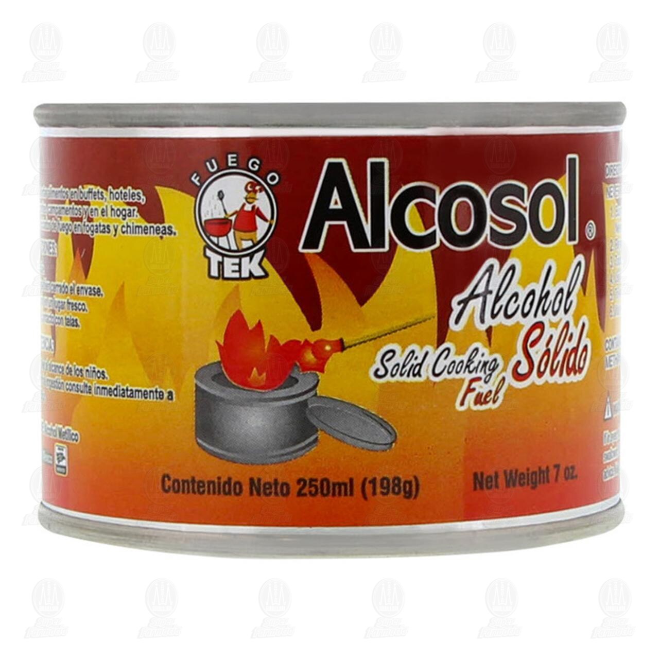 Alcohol Alcosol Sólido, 250 ml. image number 0