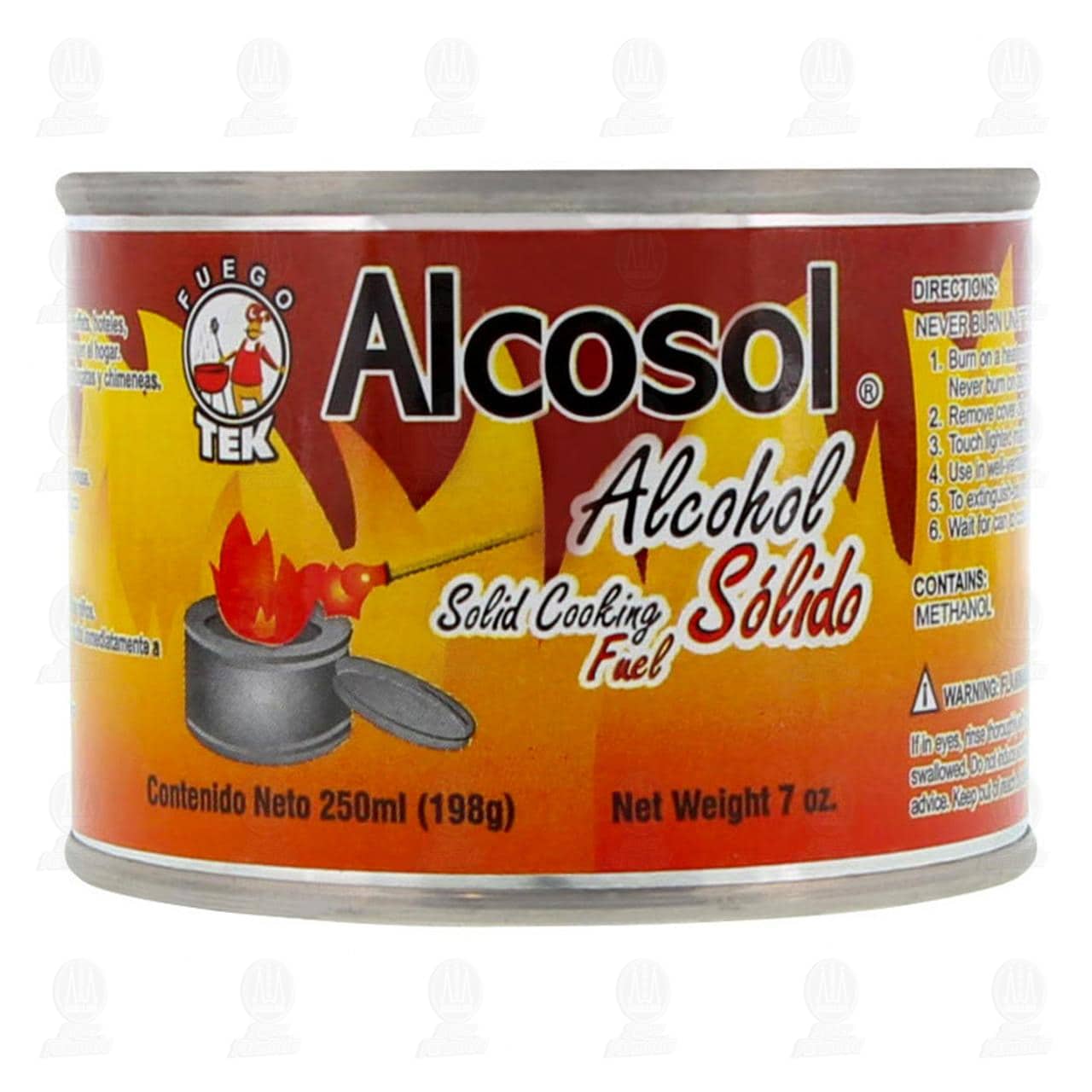 Alcohol Alcosol Sólido, 250 ml. image number 1