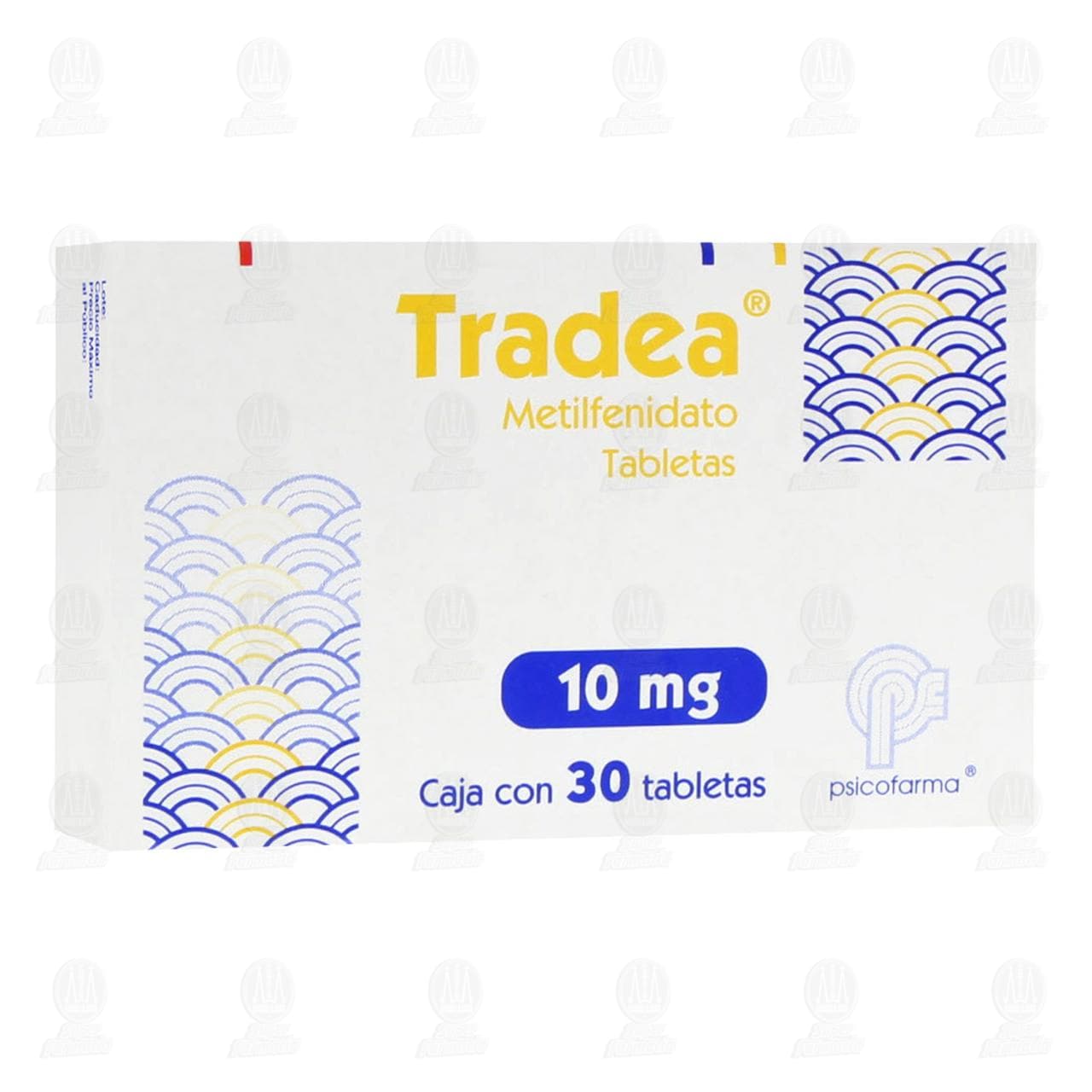Tradea 10 mg, 30 Tabletas. image number 0