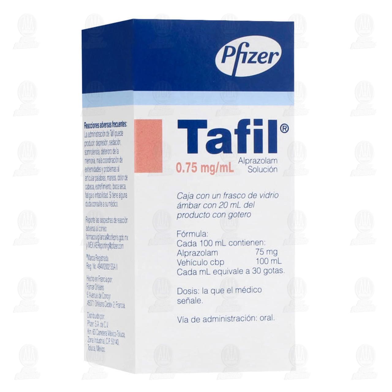 Tafil 0.75mg/ml, Solución.