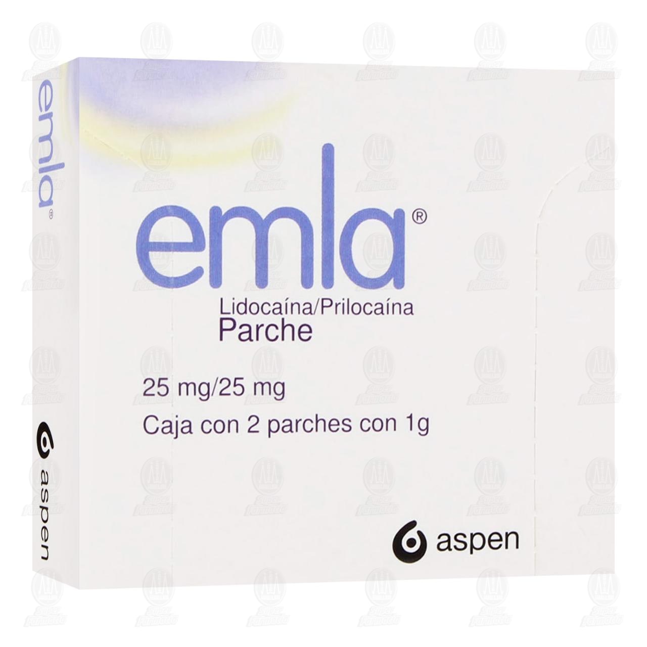 Imagen para Emla 25mg/5mg, 2 parches.