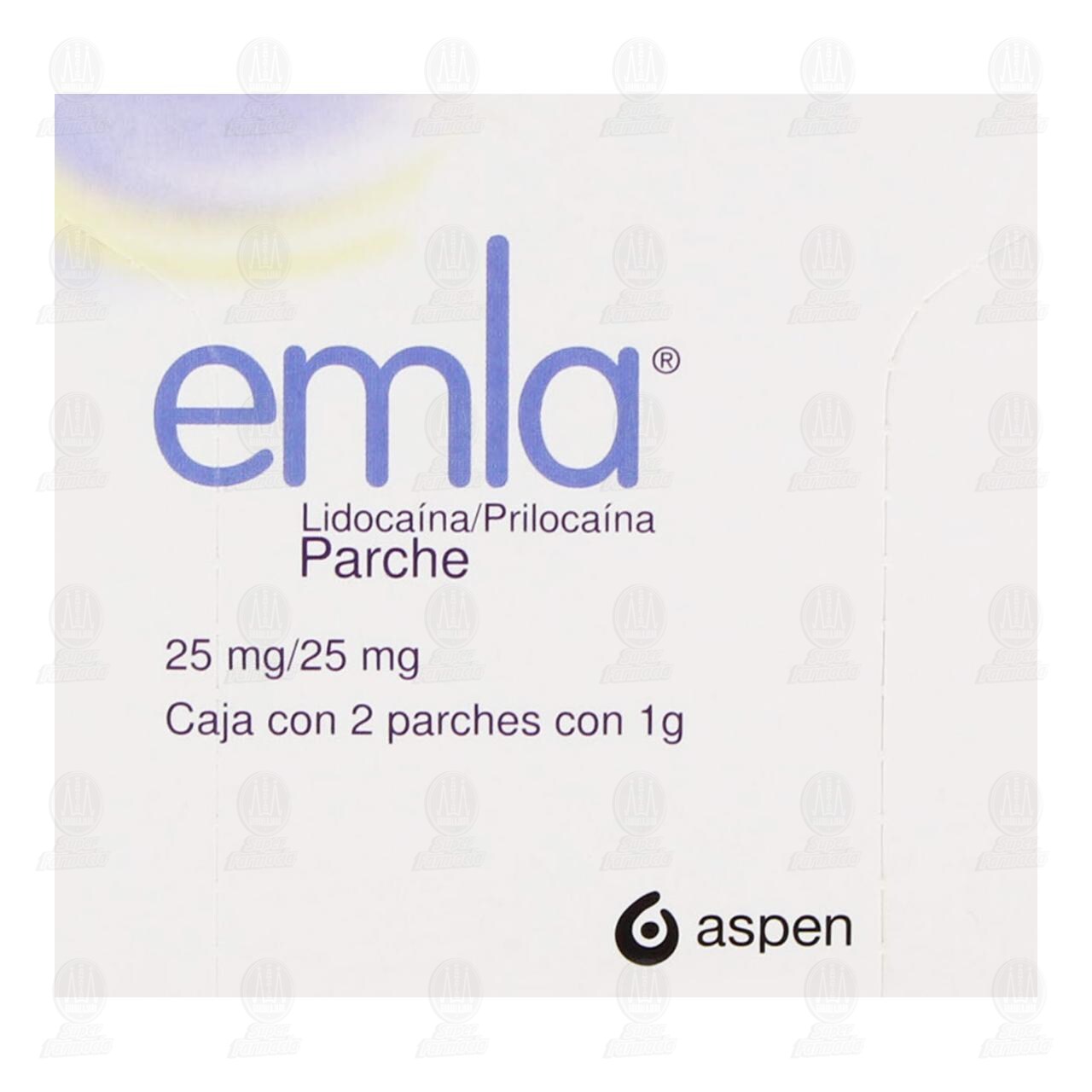 Emla 25mg/25mg, 2 parches. image number 1